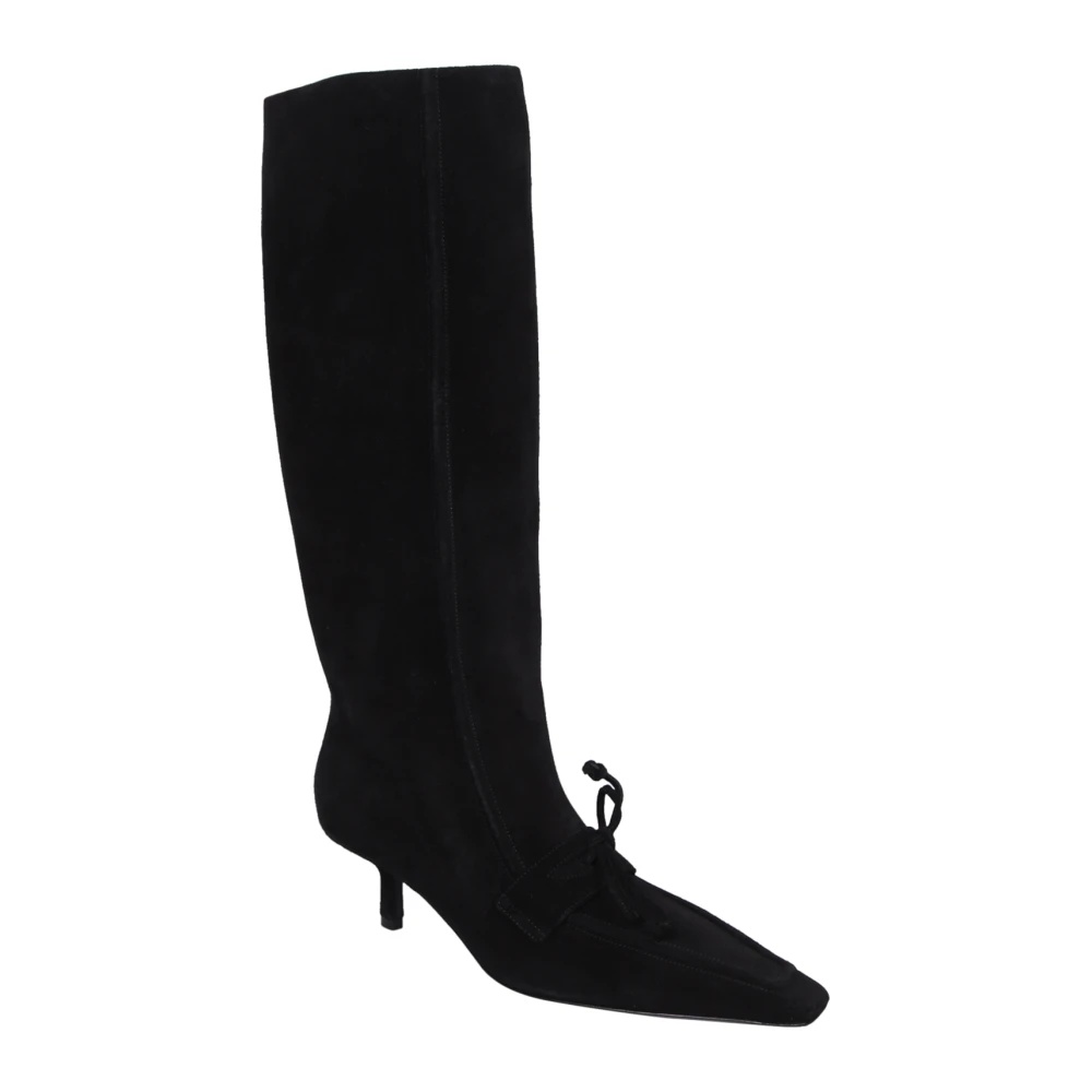 BLACK ANKLE BOOTS FOR WOMEN - 2