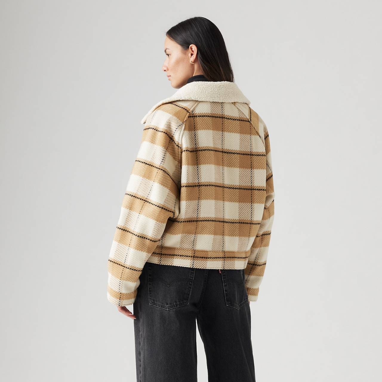 SHRUNKEN '90S FLANNEL JACKET - 4