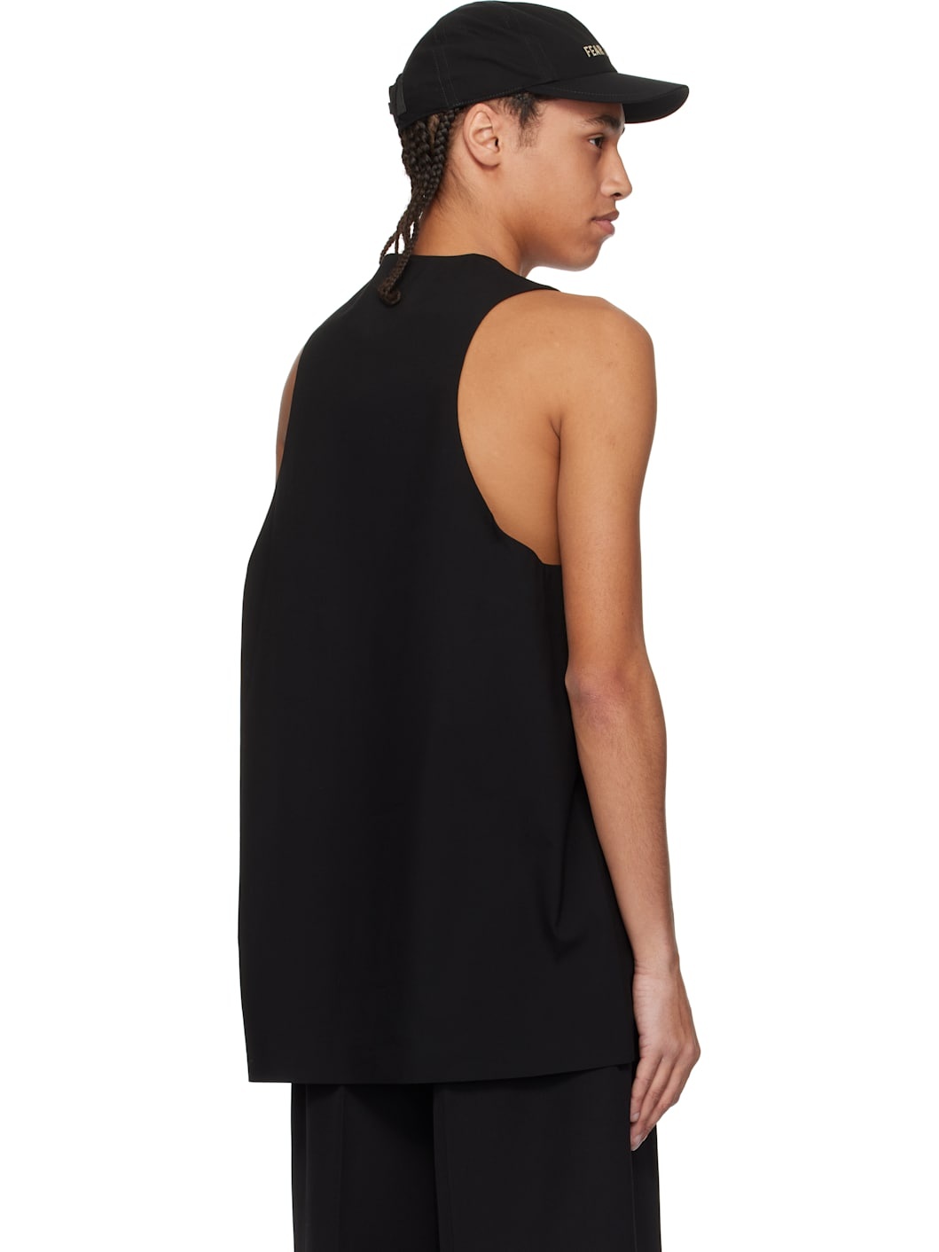 Black Oxford Tank Top - 3