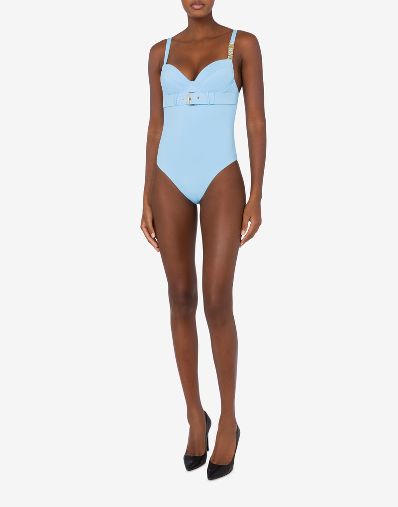 Moschino GOLD BUCKLE SWIMSUIT outlook