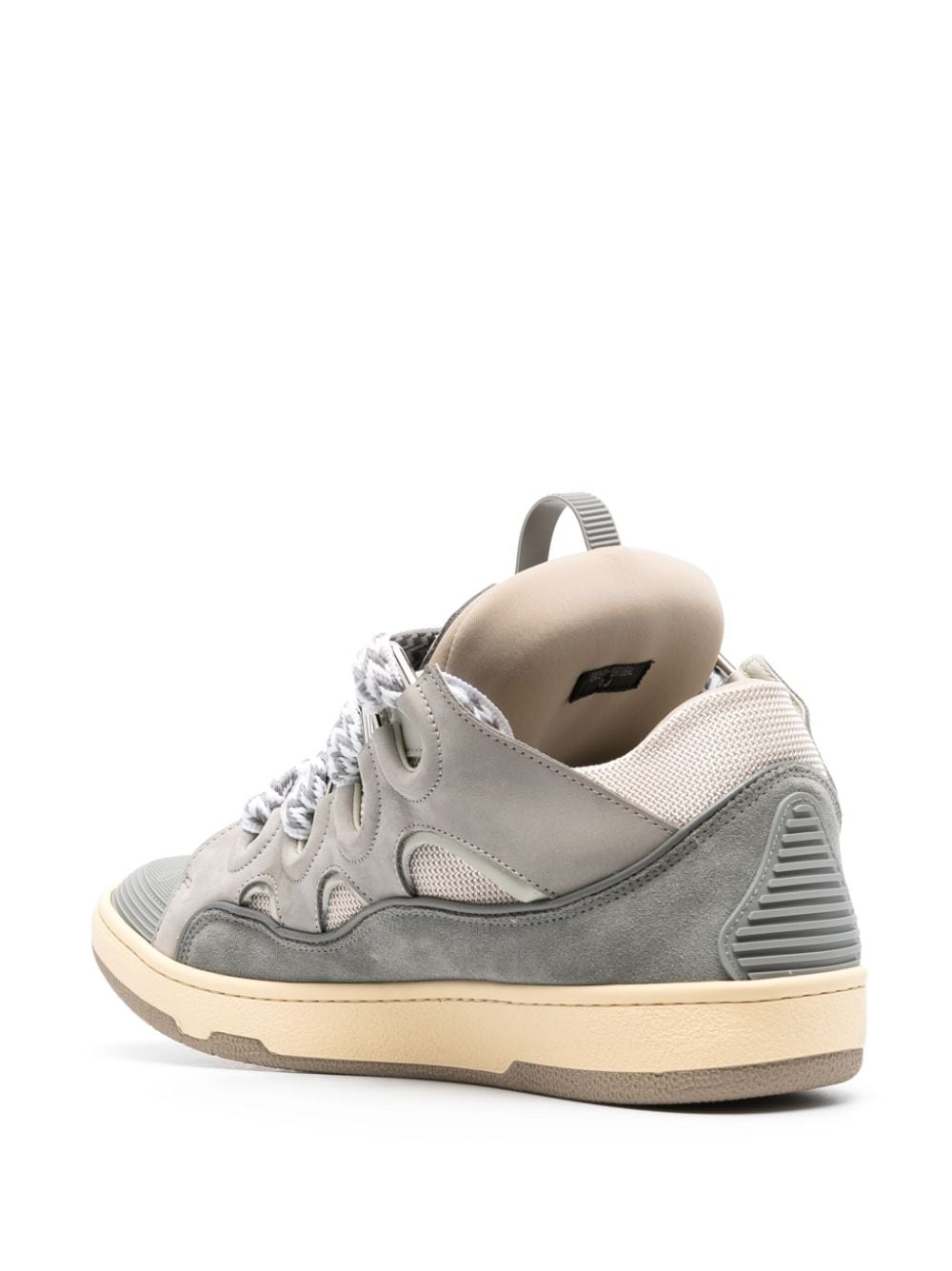 Curb leather sneakers - 3
