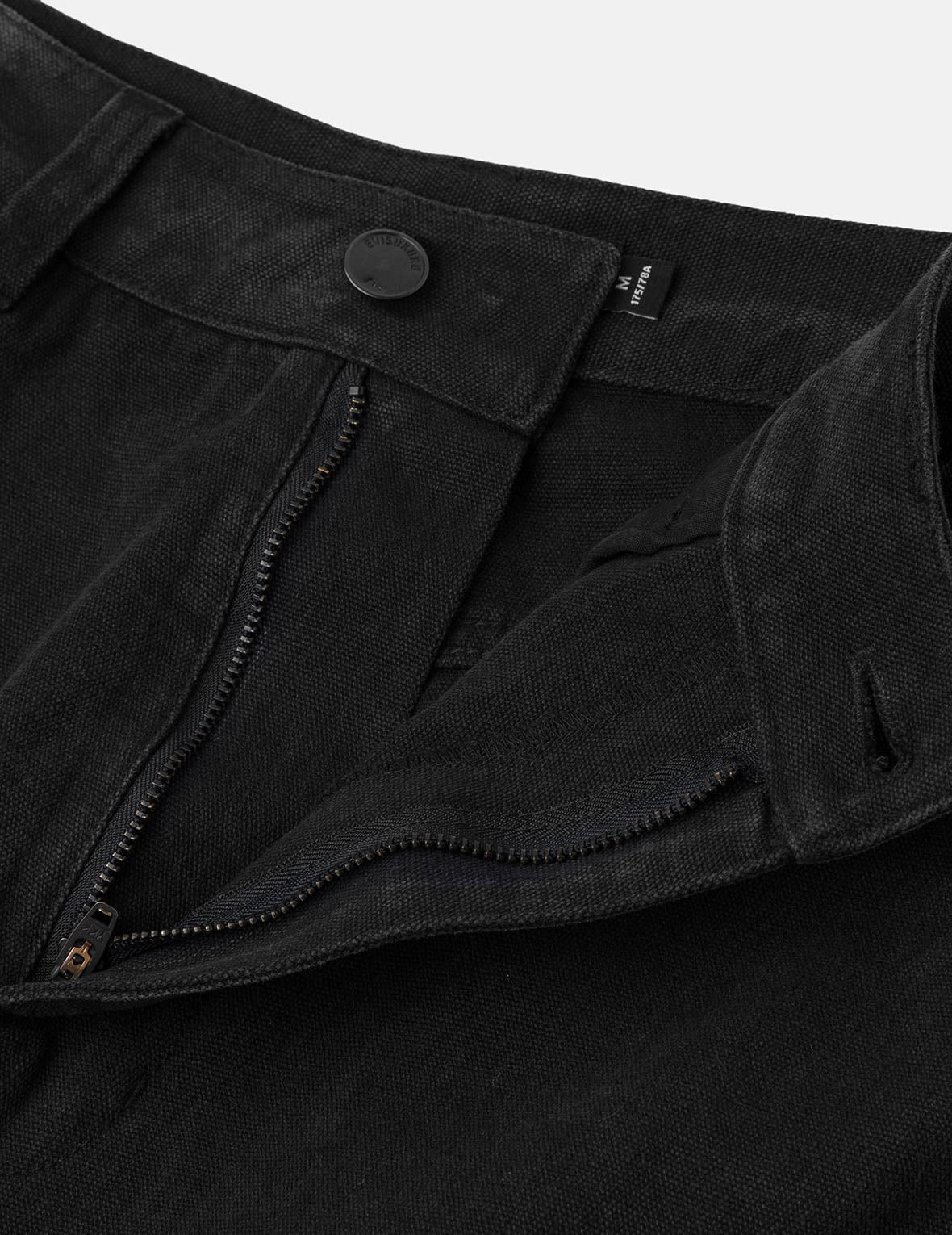 Pigment Dyed Heavy Washed Fashion Fit Skateboard Shorts - 9