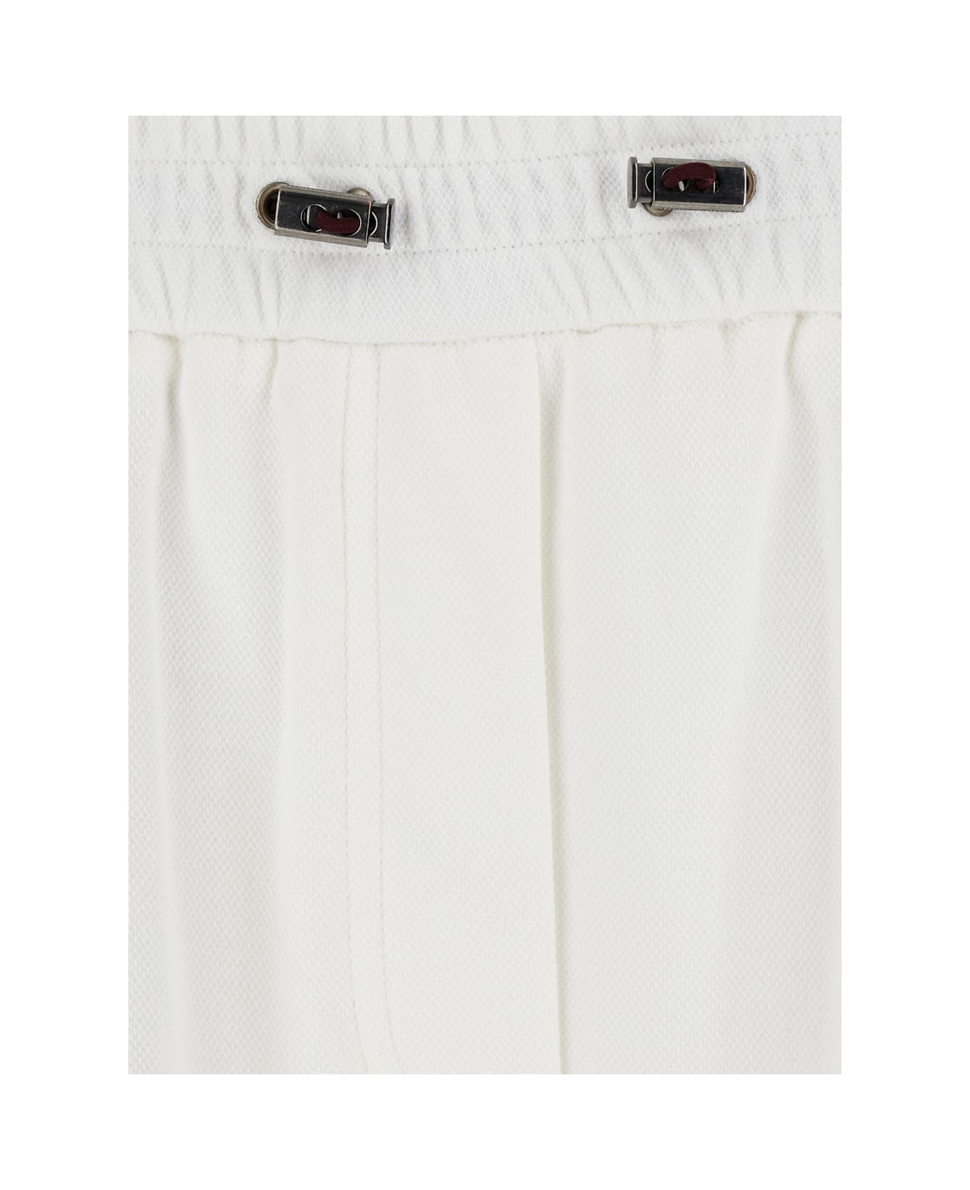 Piqué Cotton Joggers - 3