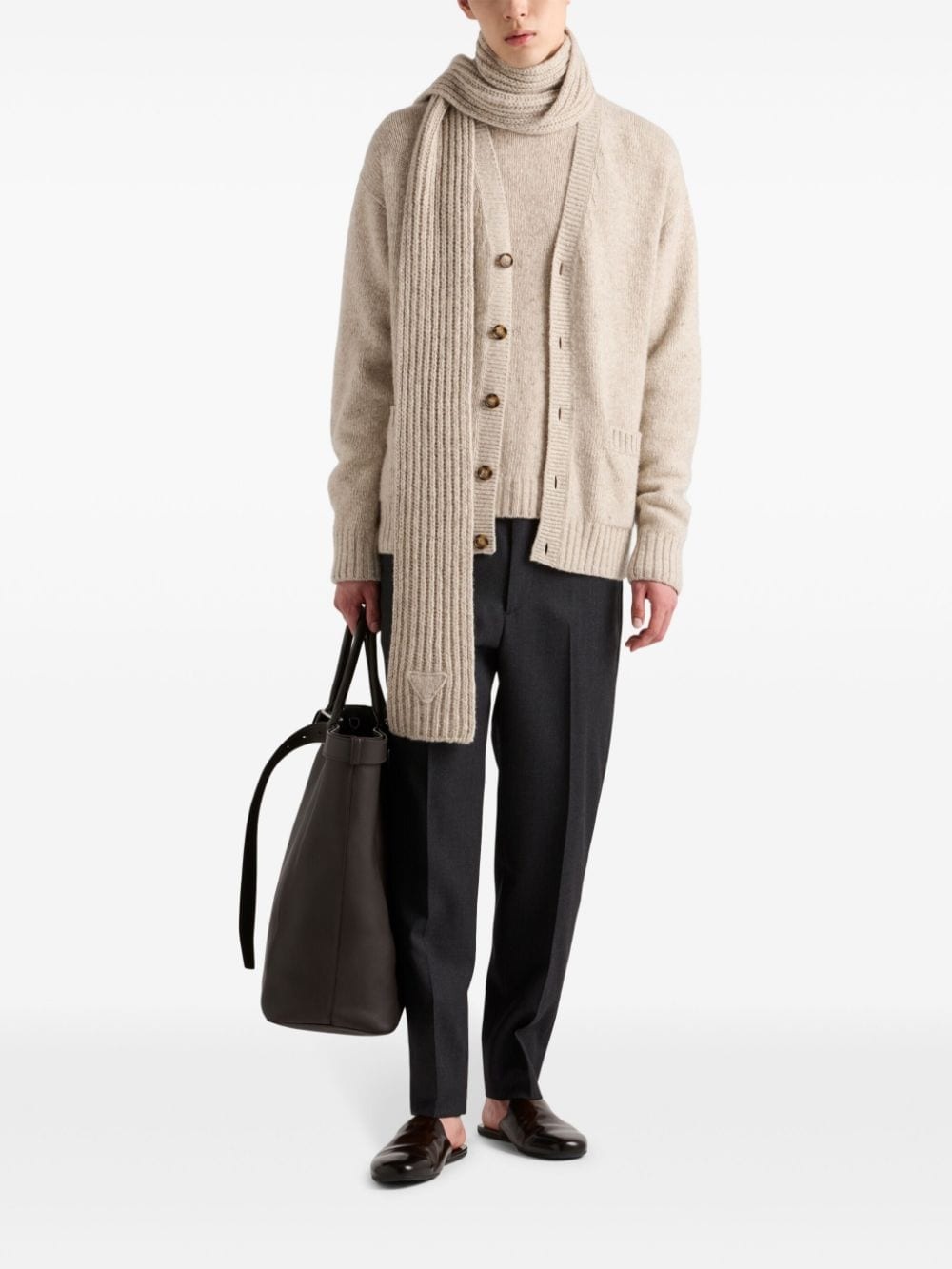 crew-neck cashmere jumper - 2