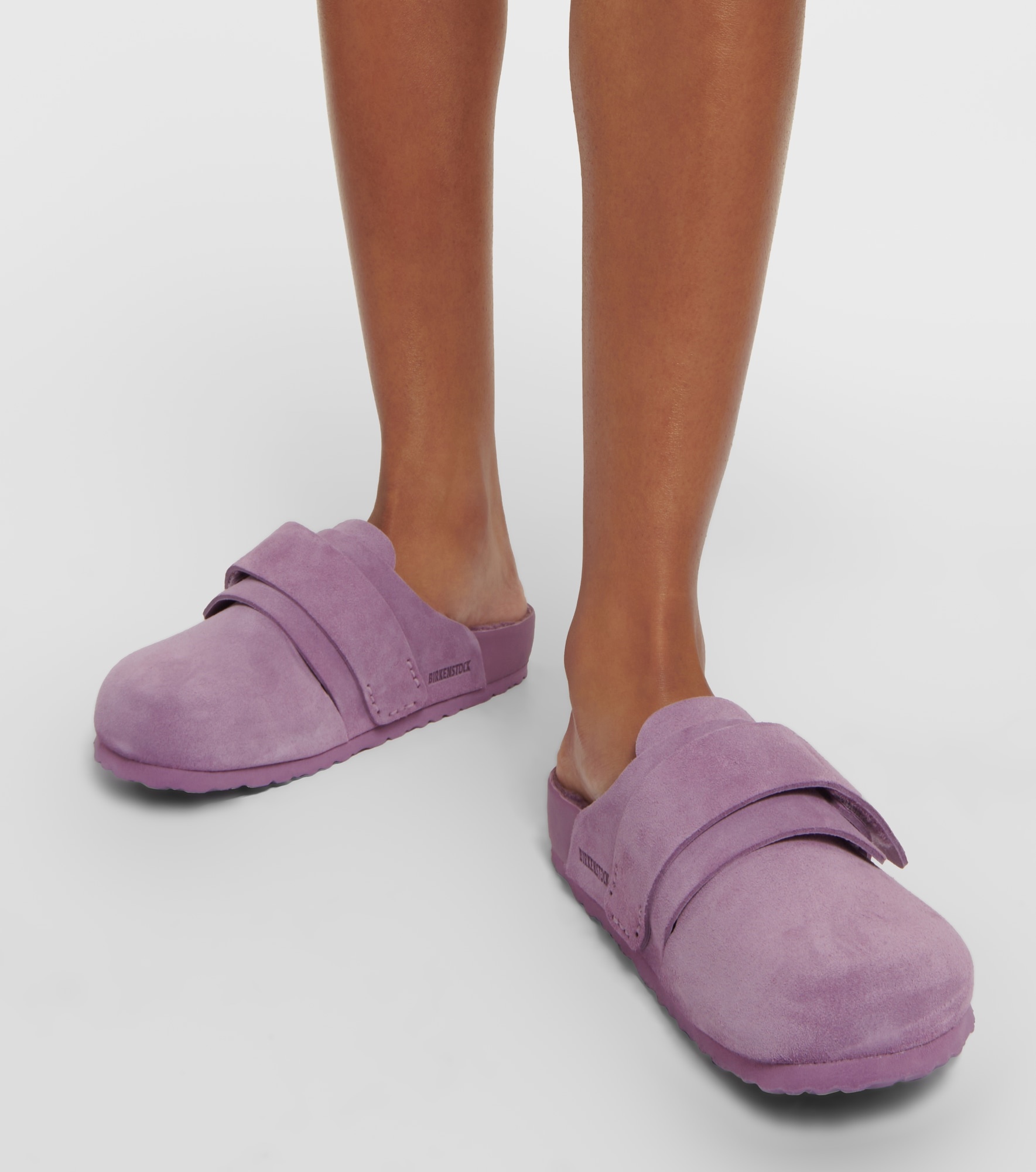 x Tekla Nagoya suede slippers - 4