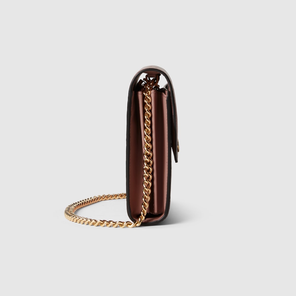 GG leather chain wallet - 6