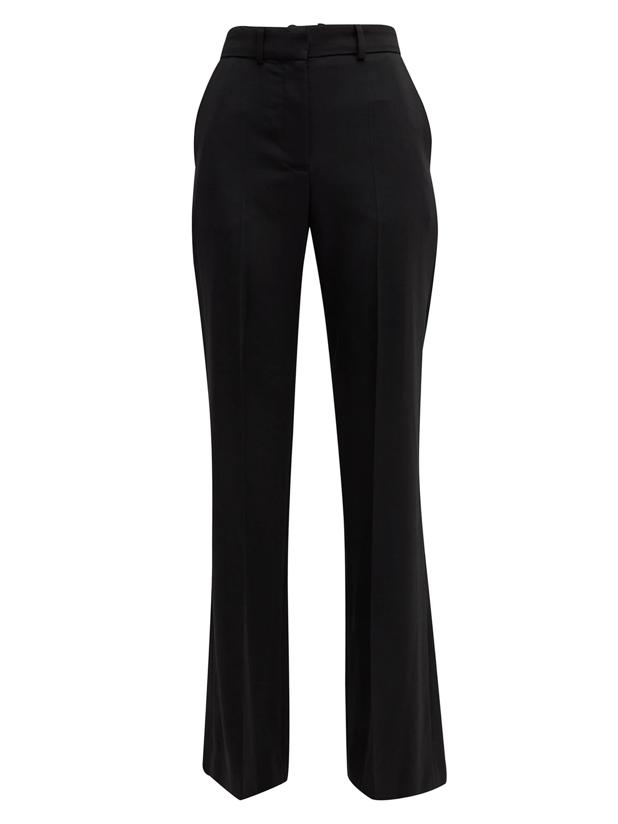 Women's Morissey Stretch Wool Pants - Black - 1