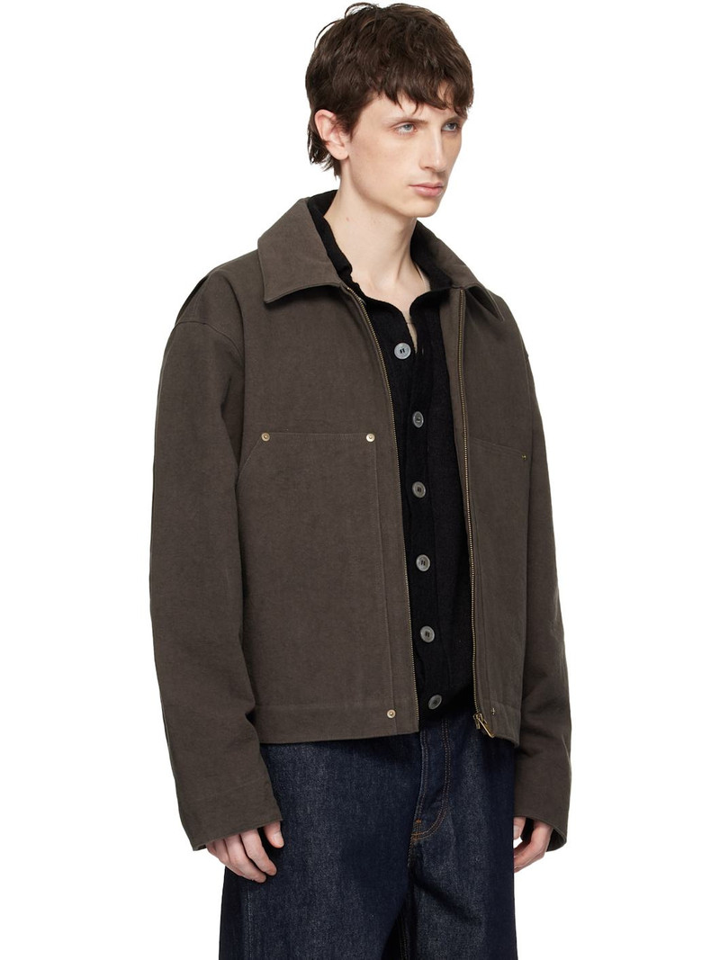 Brown Worker Jacket 2