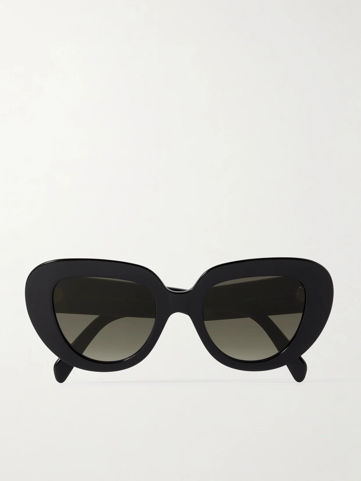Oversized Butterfly-frame Acetate Sunglasses - 1
