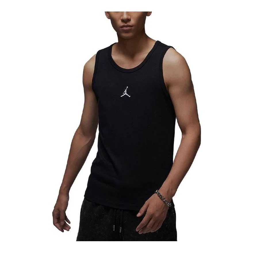 Air JORDAN TANK GCEL EMBROIDERY LOGO TANK 'Black' FQ6990-010 - 1