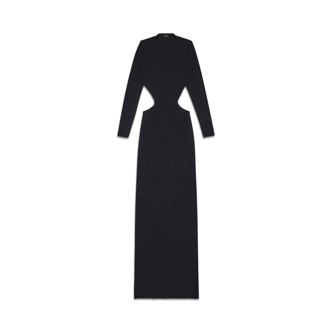 Women's Cut-out Maxi Dress in Black - 1