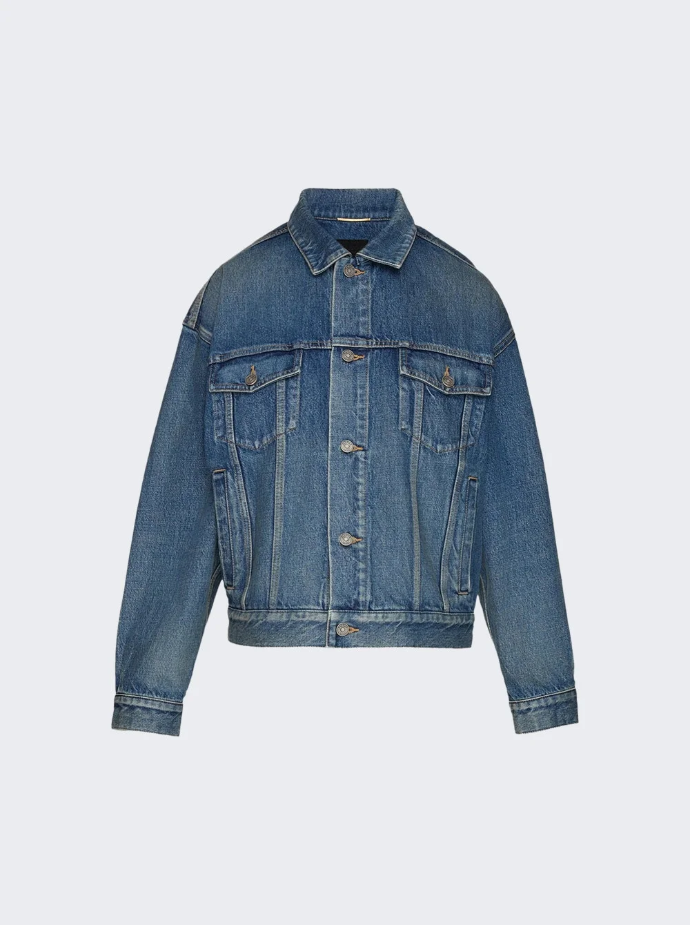 70s Trucker Jacket Blue San Francisco - 1