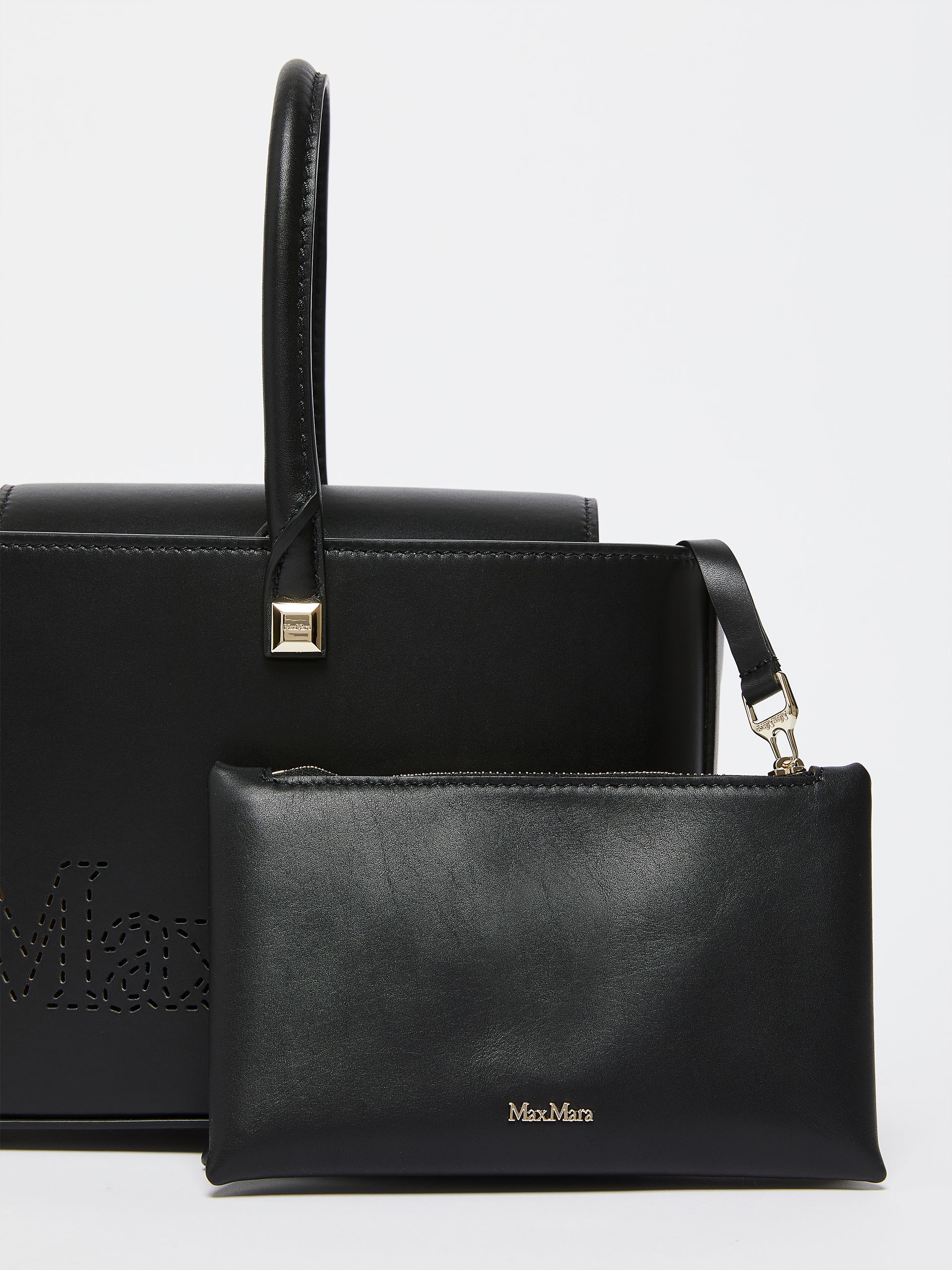CESTOS Leather shopping tote - 5