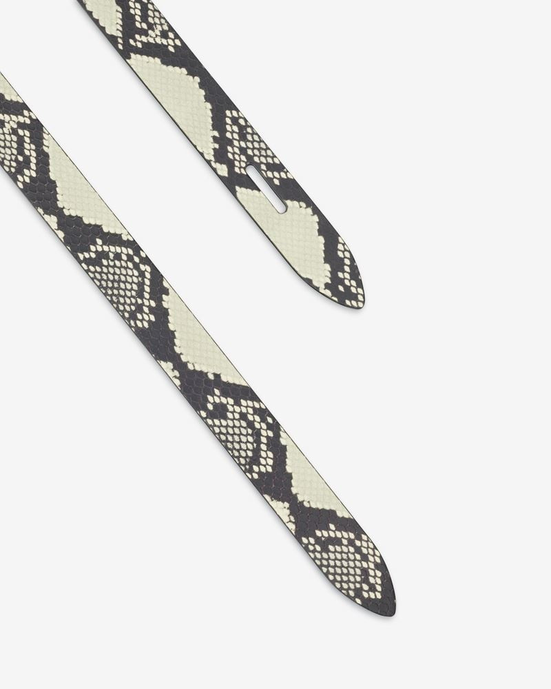 LECCE KNOTTED LEATHER BELT 4