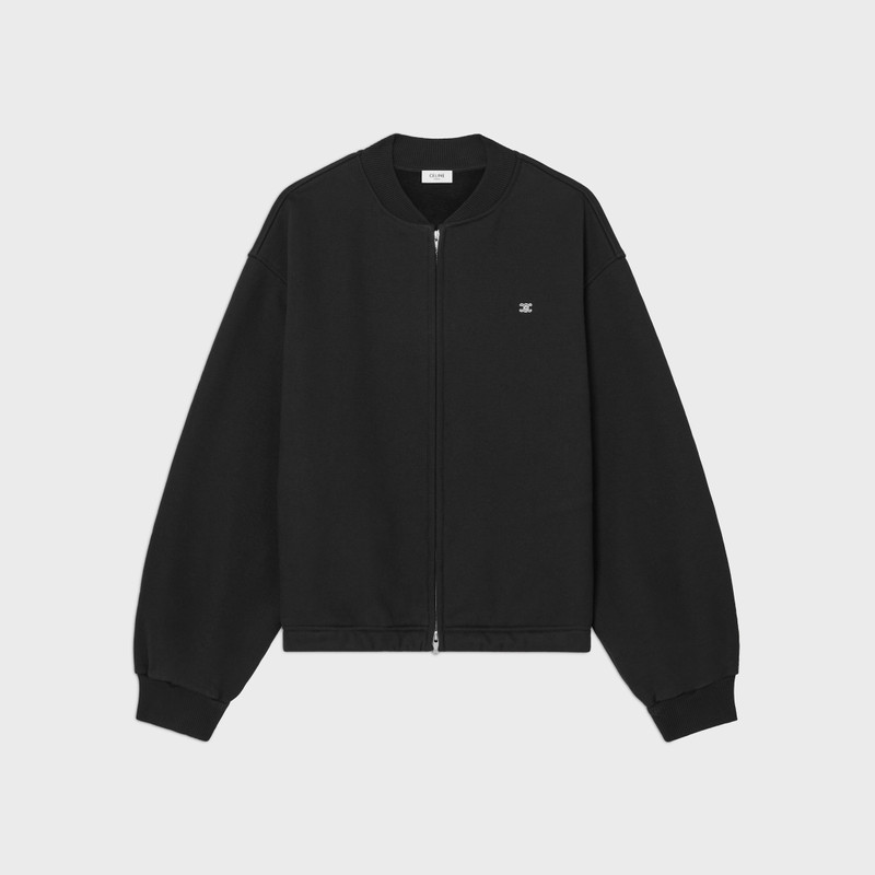teddy jacket IN cotton fleece 1