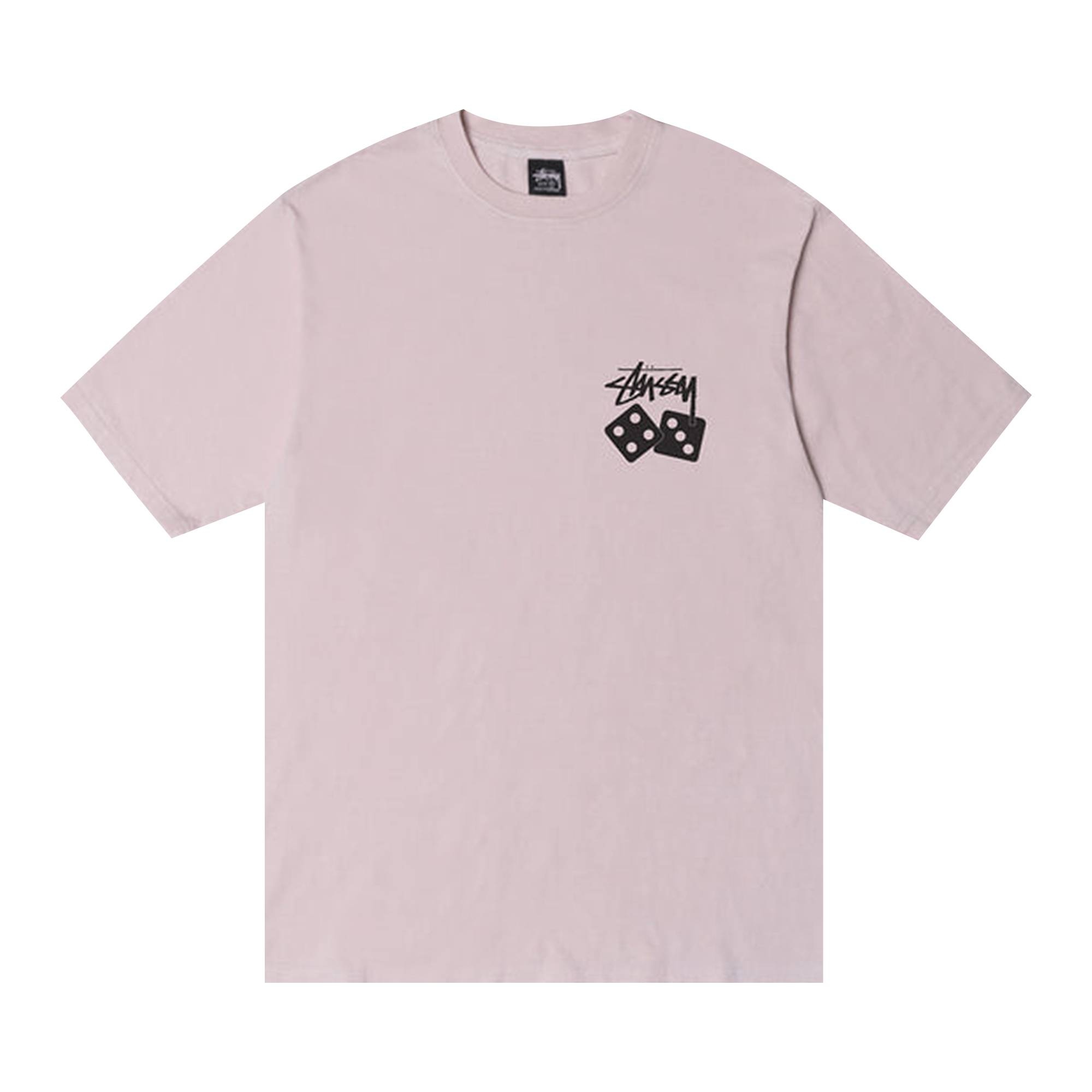 Stussy Dice Pigment Dyed Tee 'Blush' - 1