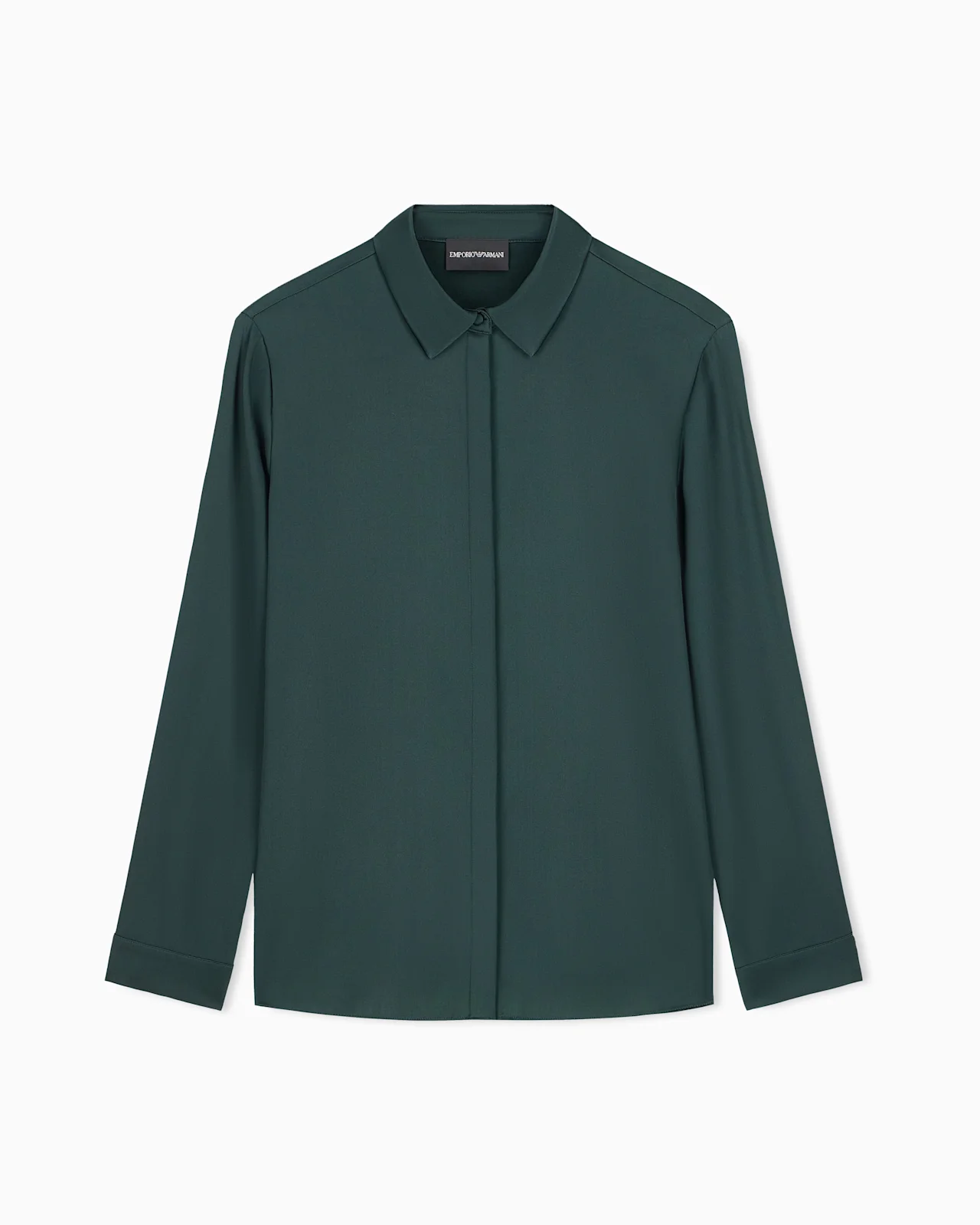 SILK SATIN SHIRT - 1