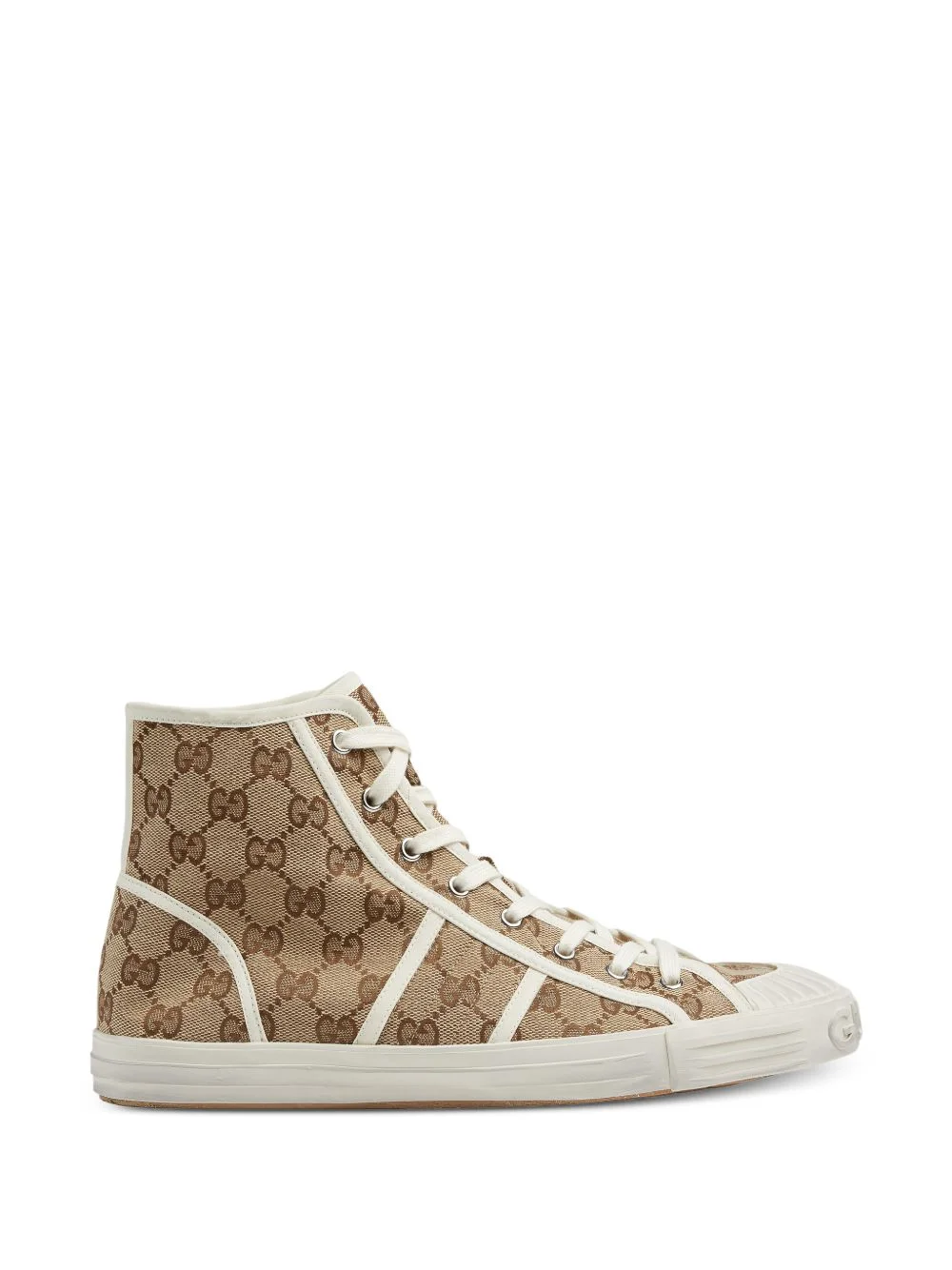 GG-canvas high-top sneakers - 1