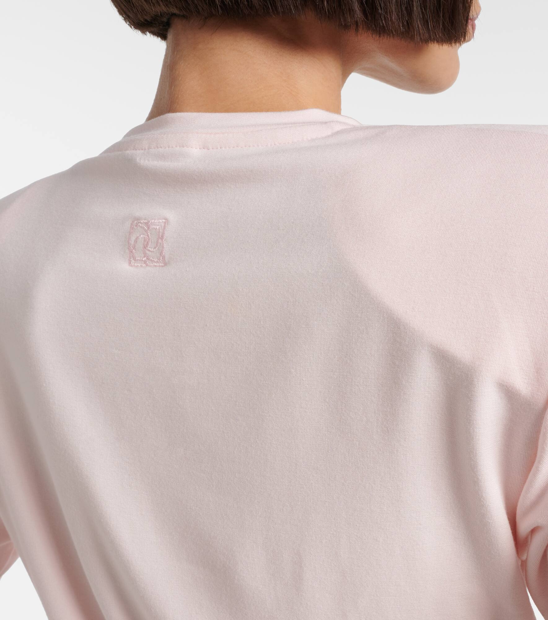 Knotted jersey T-shirt - 6