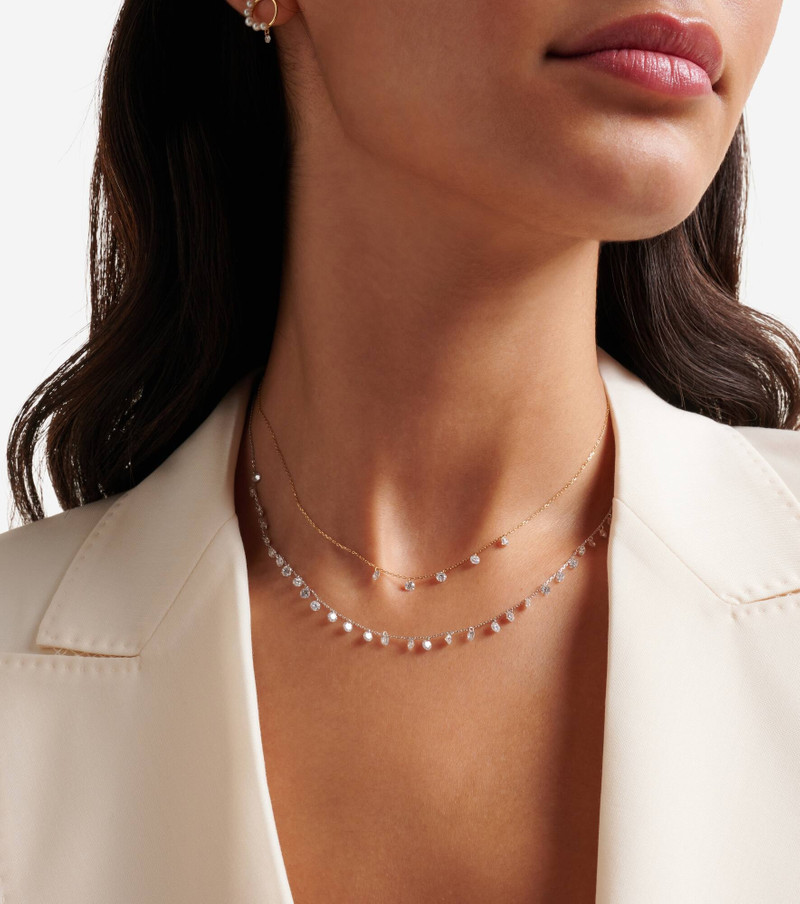 PERSÉE Danaé 18kt gold necklace with diamonds outlook