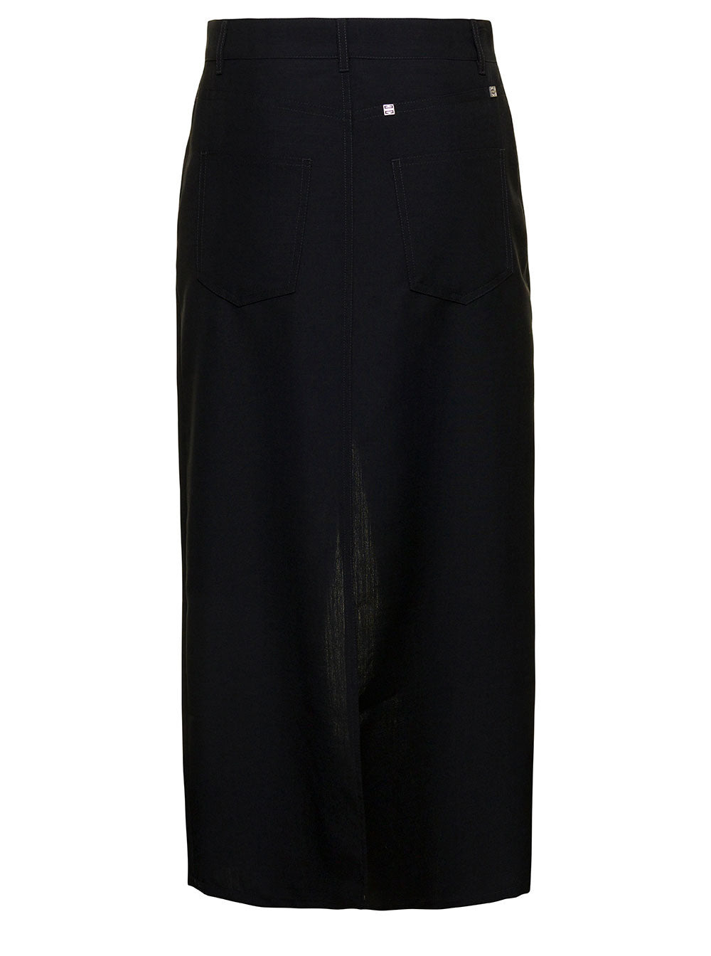 Givenchy Women Long Skirt With Front Split - 2