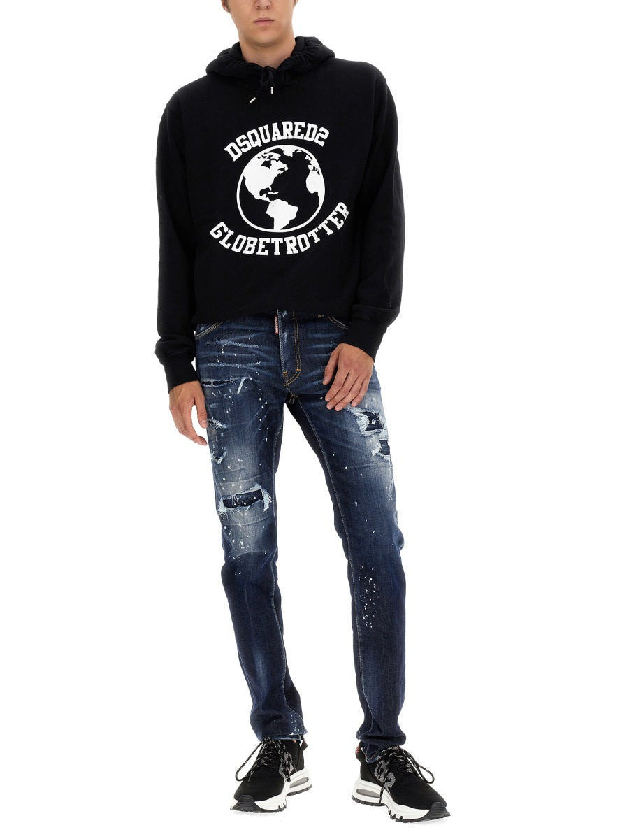 Dsquared Men Globetrotter Sweatshirt - 2