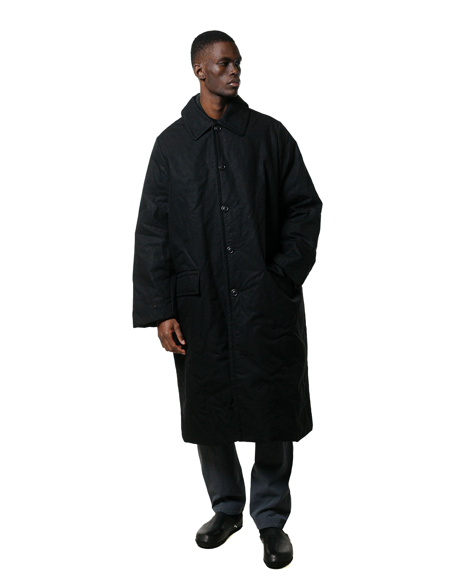 Milu Coat H Wax Black - 2