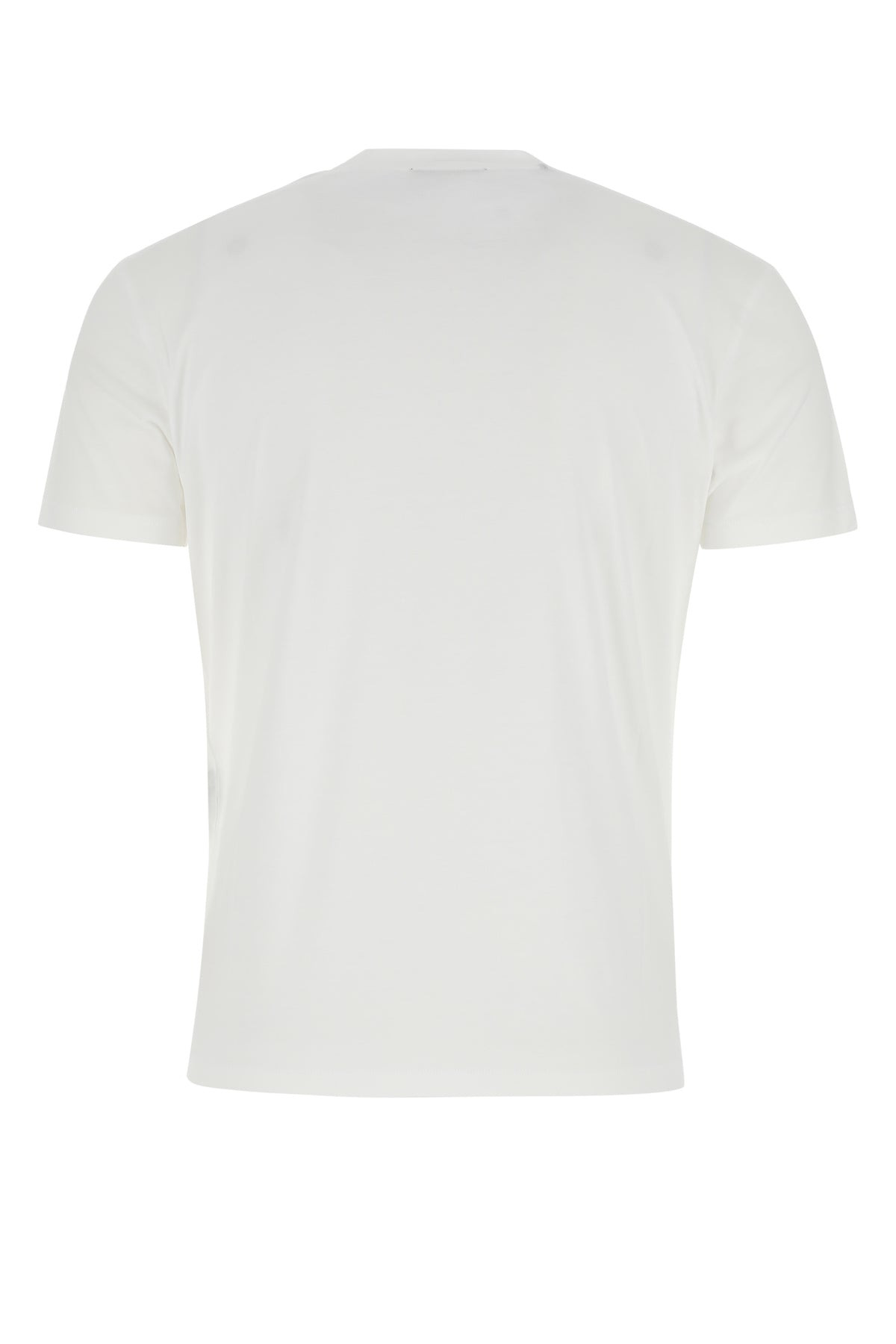 White lyocell blend t-shirt - 2