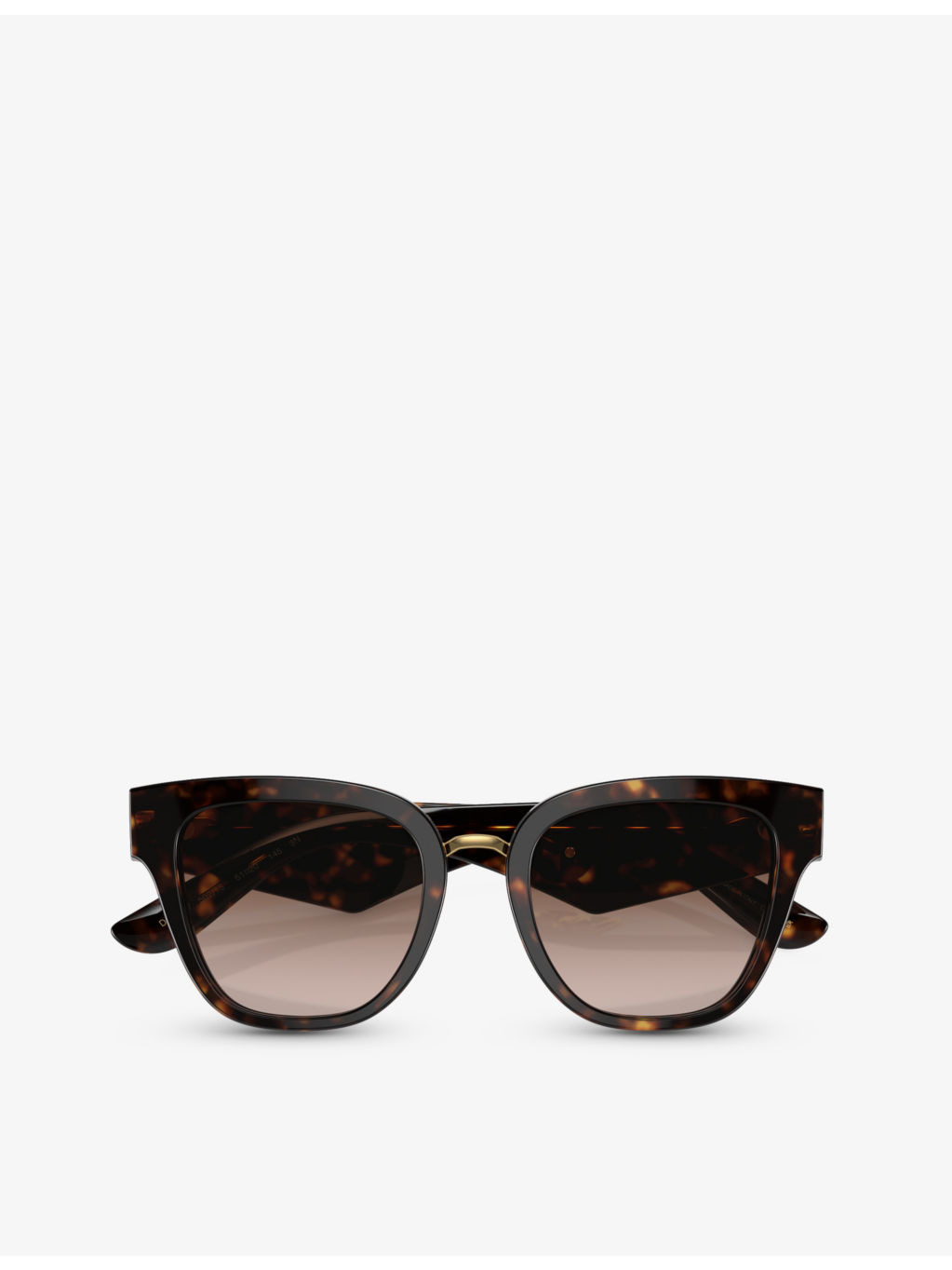 DG4437 Square-Frame Tortoiseshell Acetate Sunglasses - 5