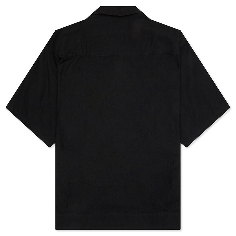 NEIGHBORHOOD BELTED OFFICER S/S SHIRT - BLACK outlook