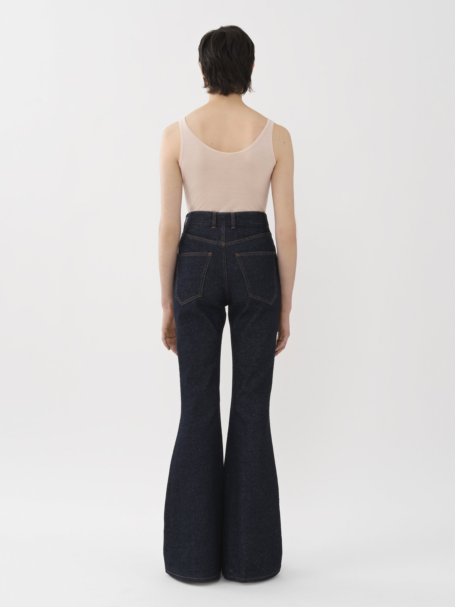 "MERAPI" FLARE JEANS - 4