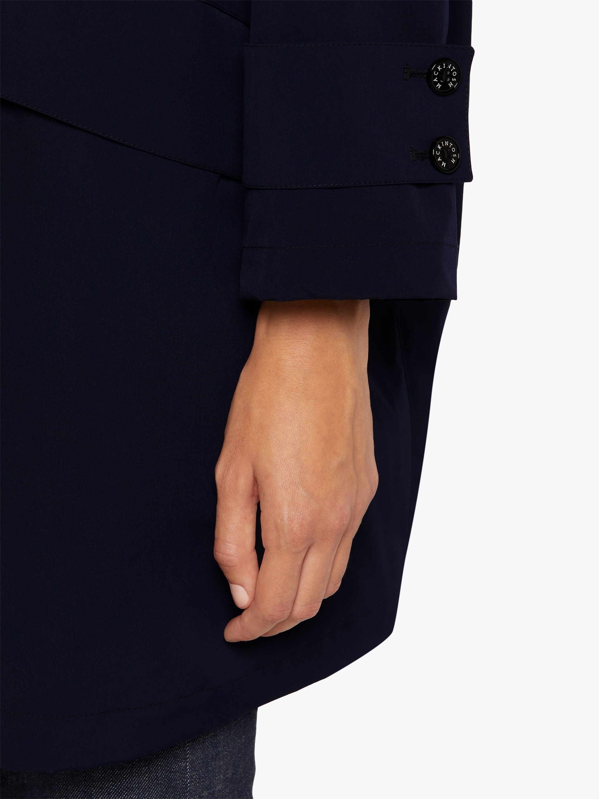 HUMBIE HOOD NAVY OVERCOAT | LM-1084B - 6