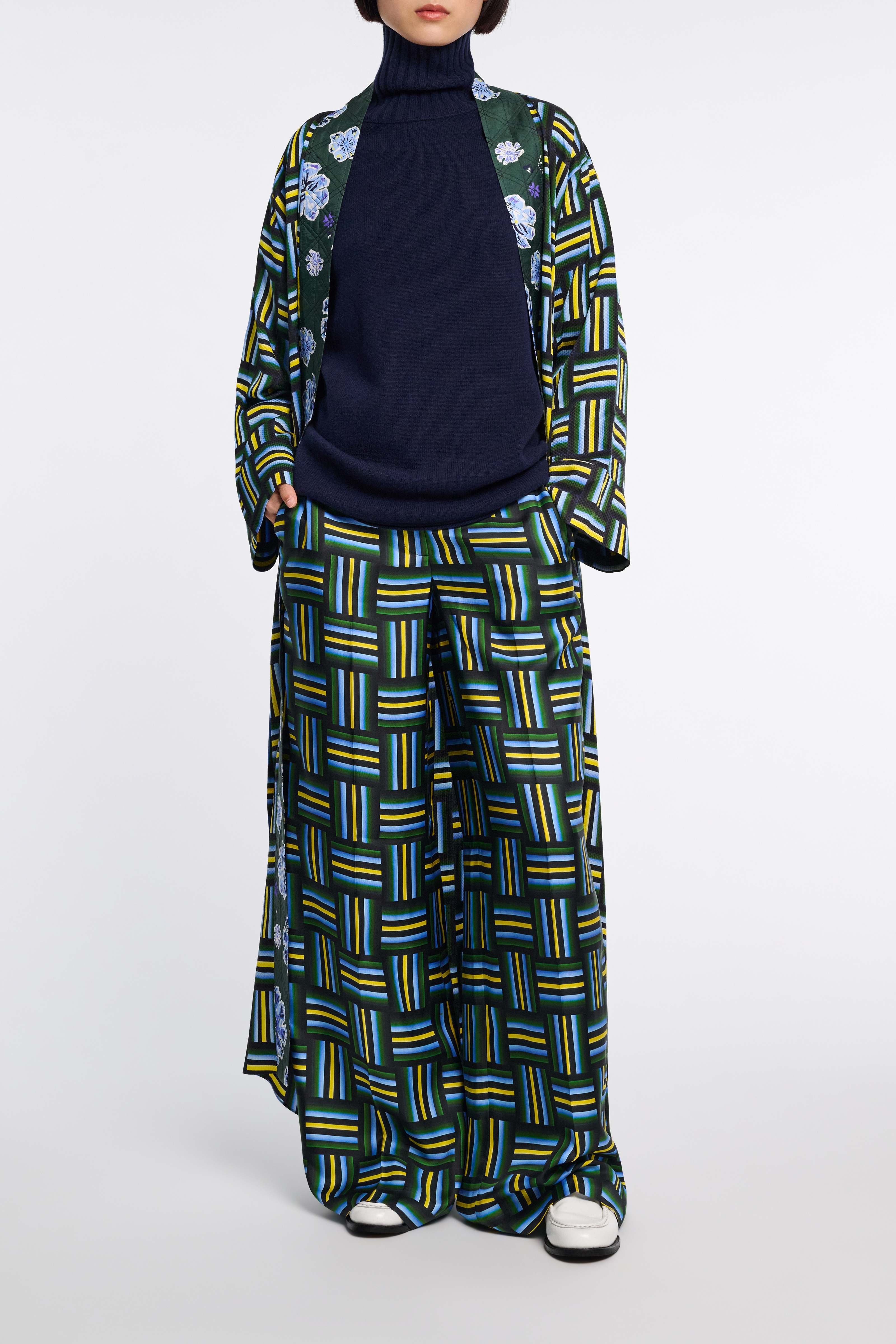 GRAPHIC DRAPES I pants - 3