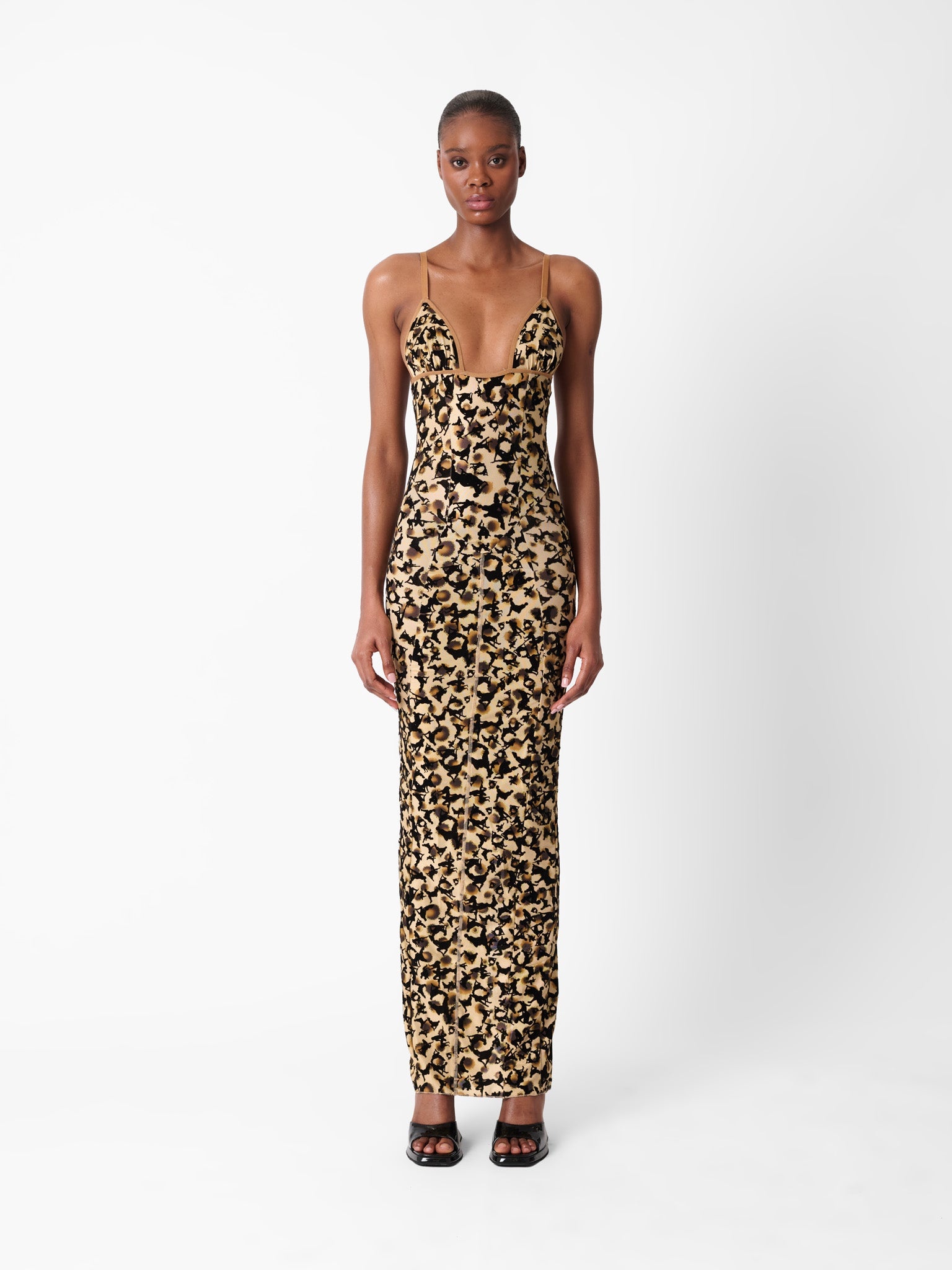 HUN DRESS BEIGE LEOPARD PRINT - 2