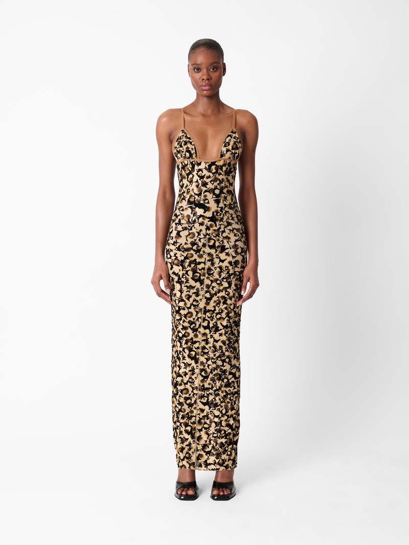 POSTER GIRL HUN DRESS BEIGE LEOPARD PRINT outlook
