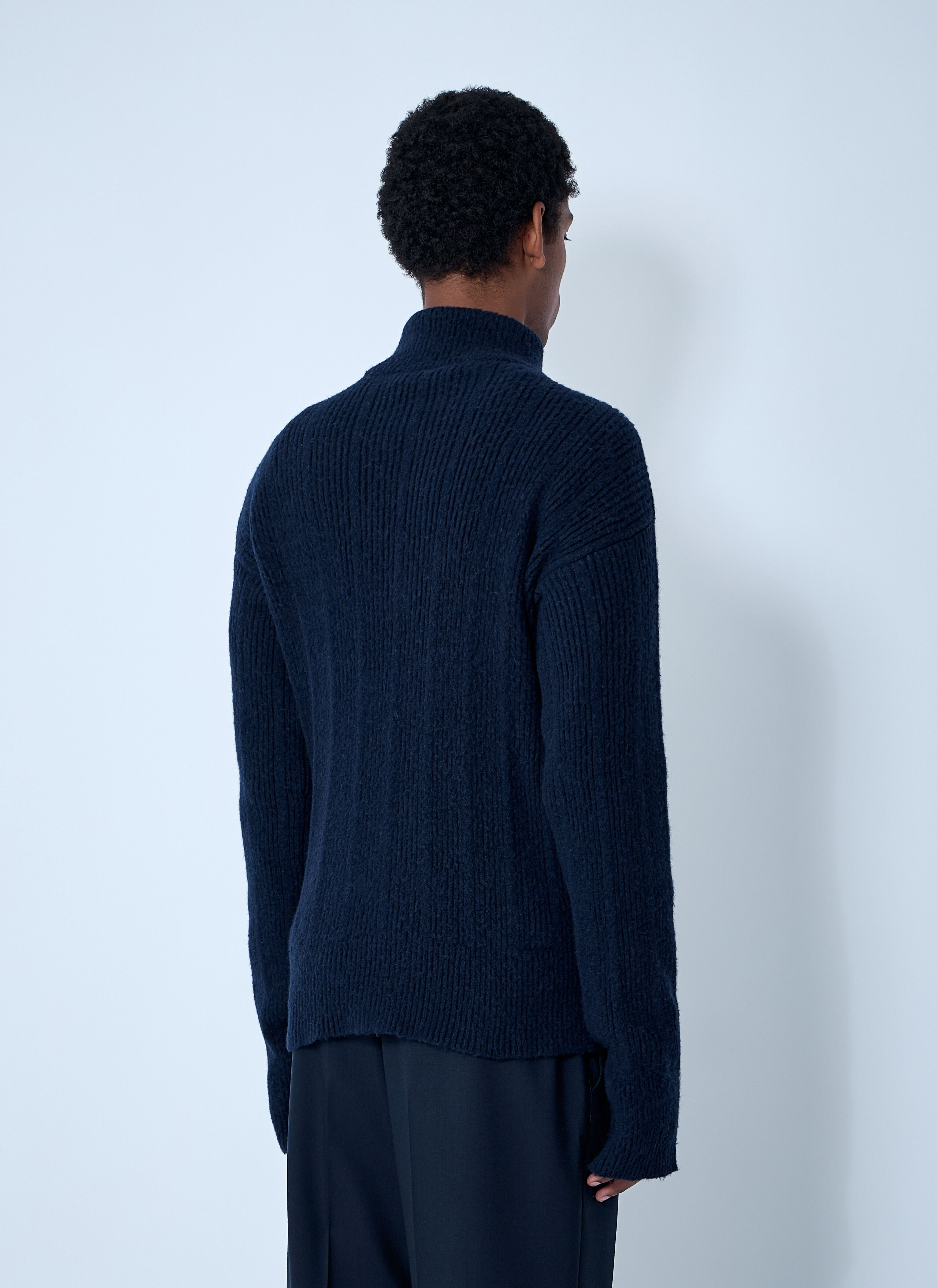 Logo Embroidery Sweater - 4