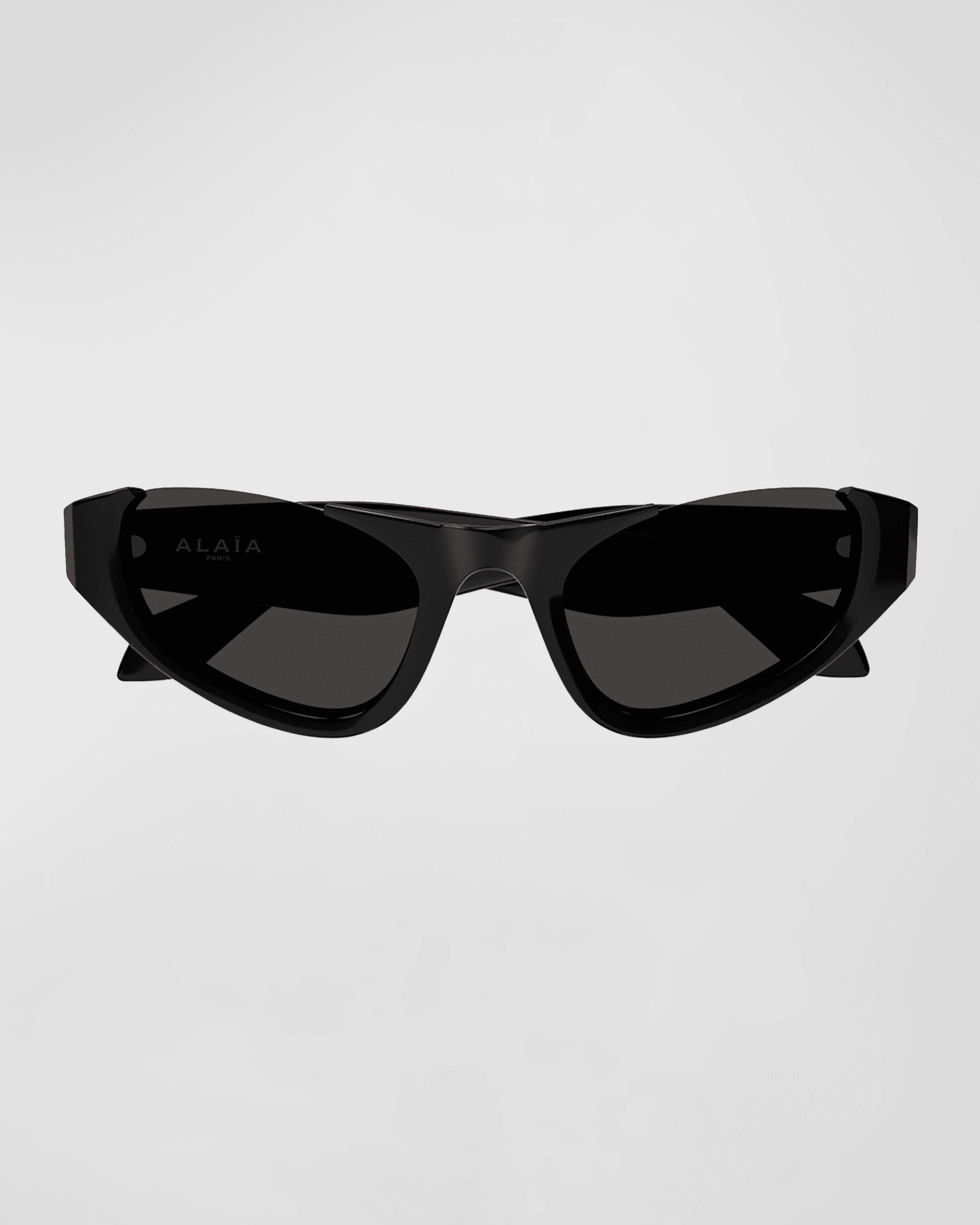 Alaïa Semi-Rimmed Acetate Cat-Eye Sunglasses | neimanmarcus