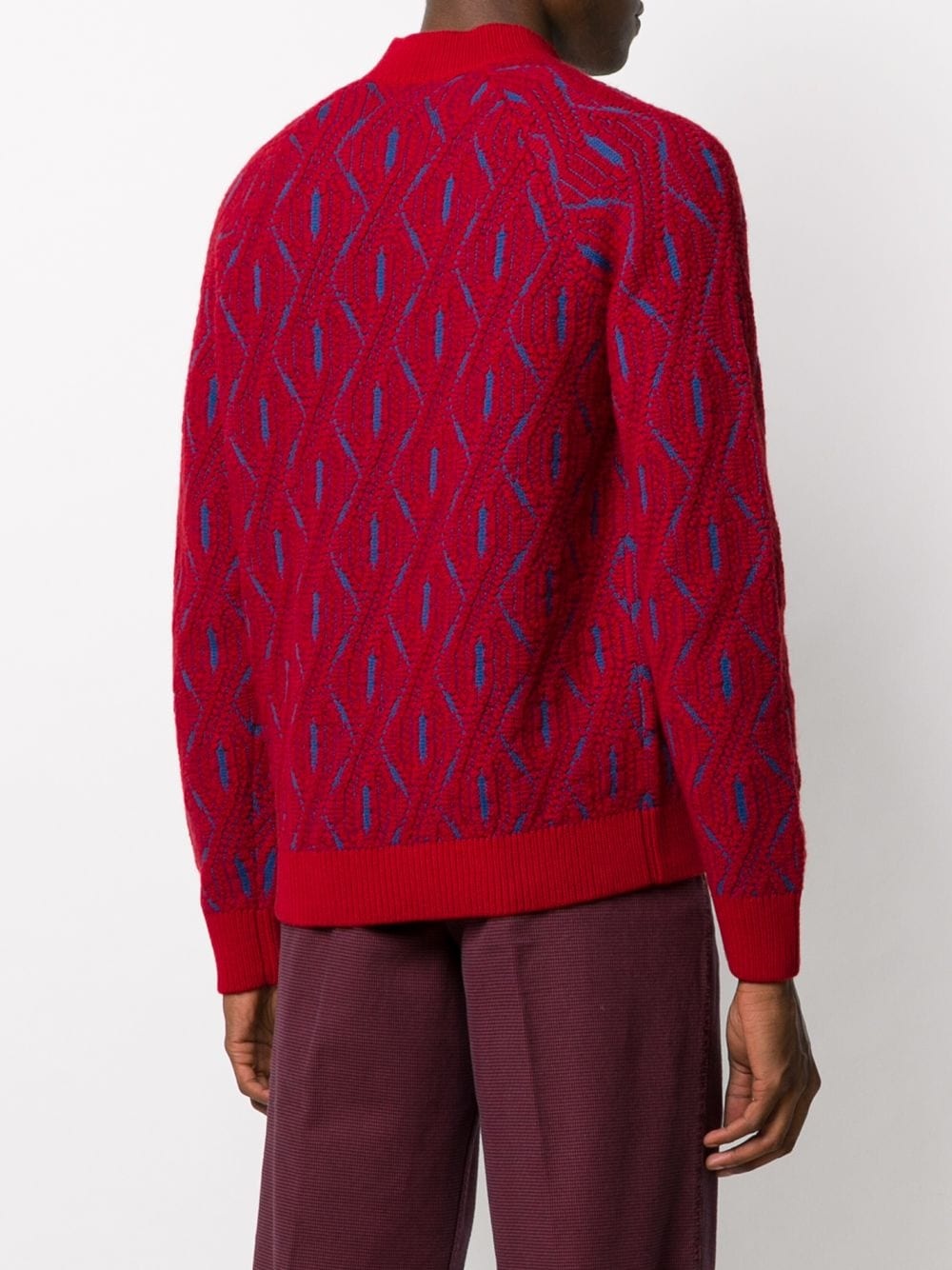 geometric pattern jumper - 4