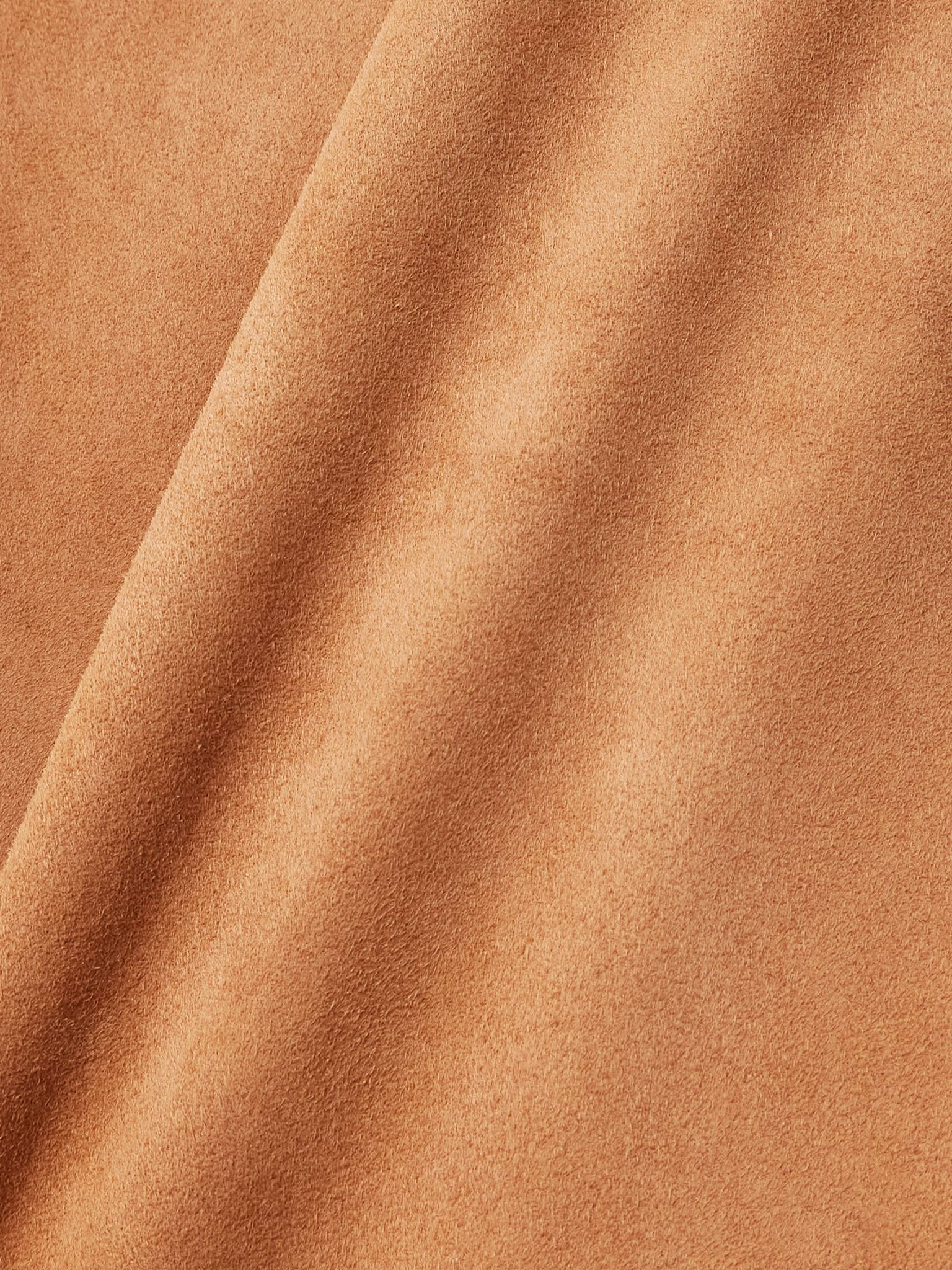 Laurent suede flared pants Camel - 5