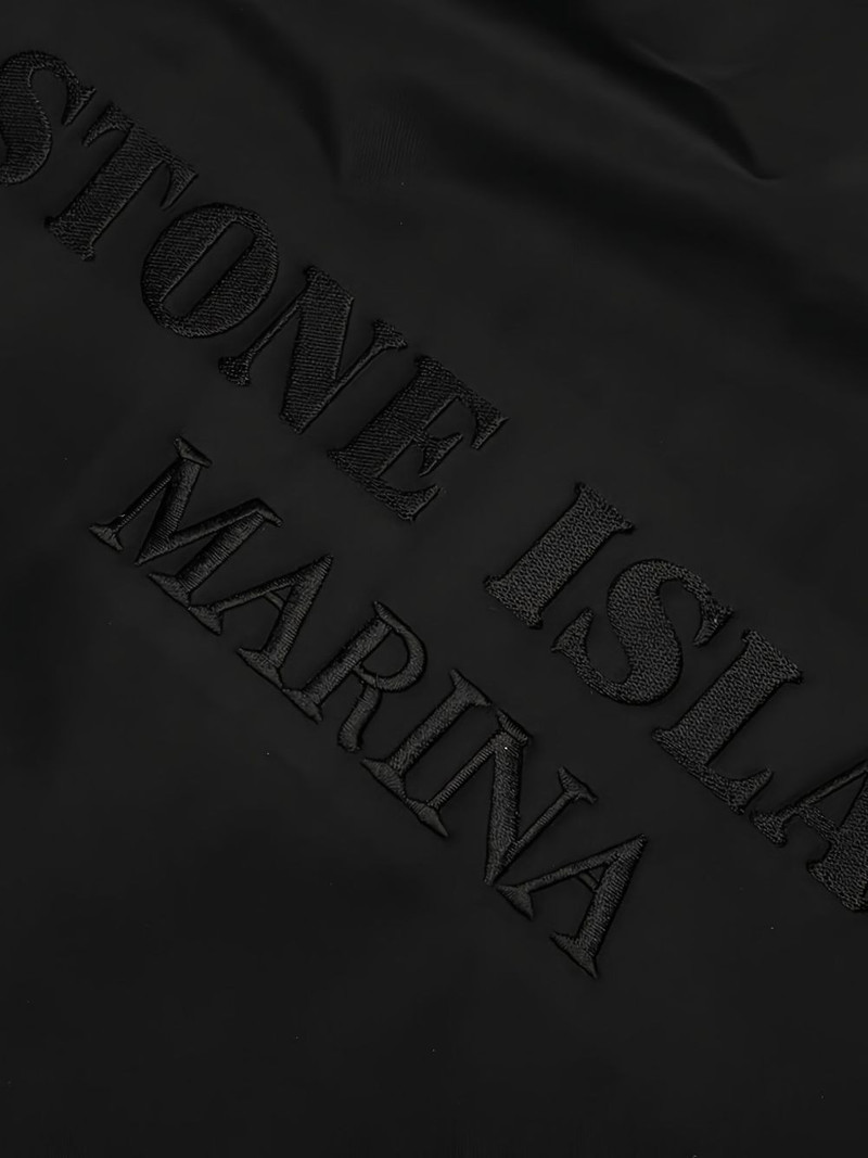 embroidered-logo star-detail jacket 5