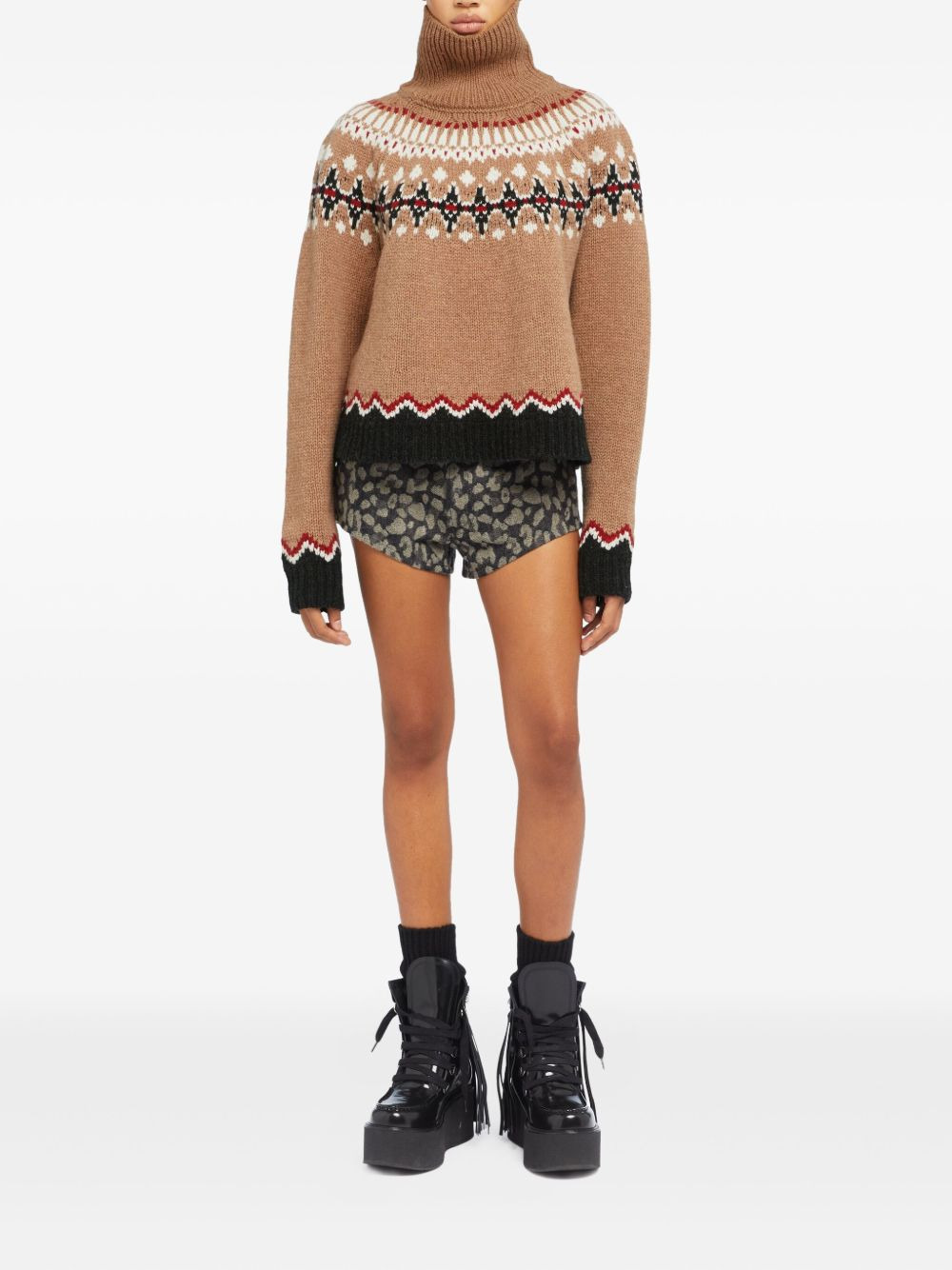 Alanui Sweaters Camel - 4