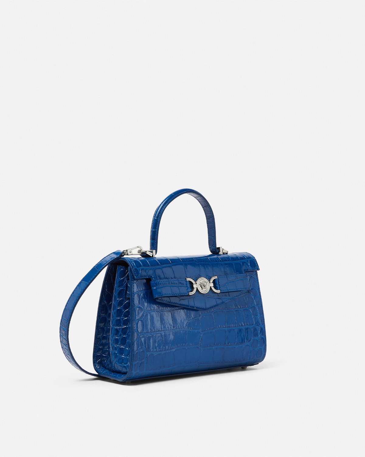 Croc-Effect Medusa '95 Handbag - 2