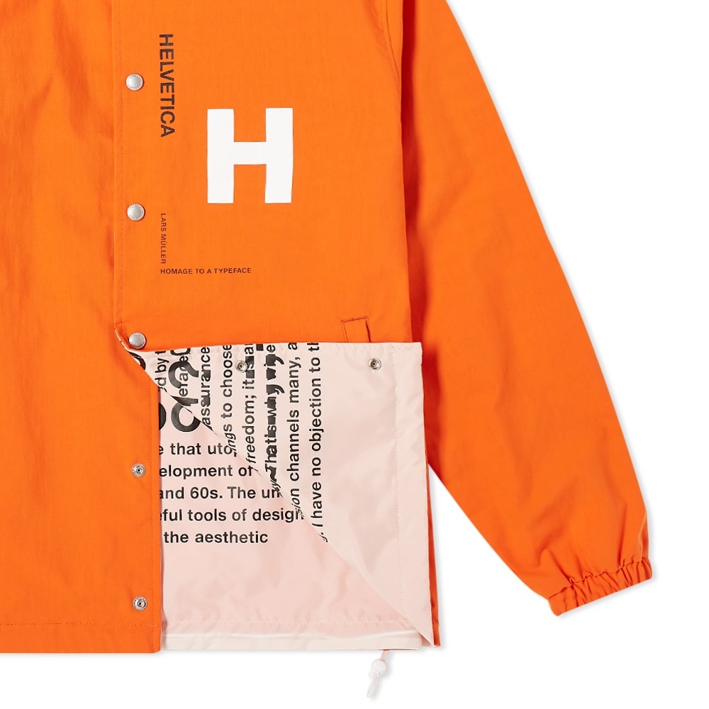 Junya Watanabe MAN Helvetica Reversible Printed Coach Jacket - 2