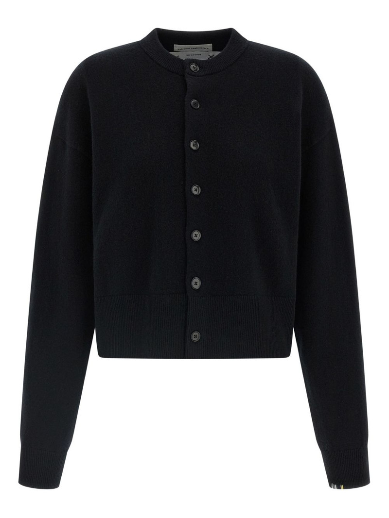 button-cuffed cardigan 1
