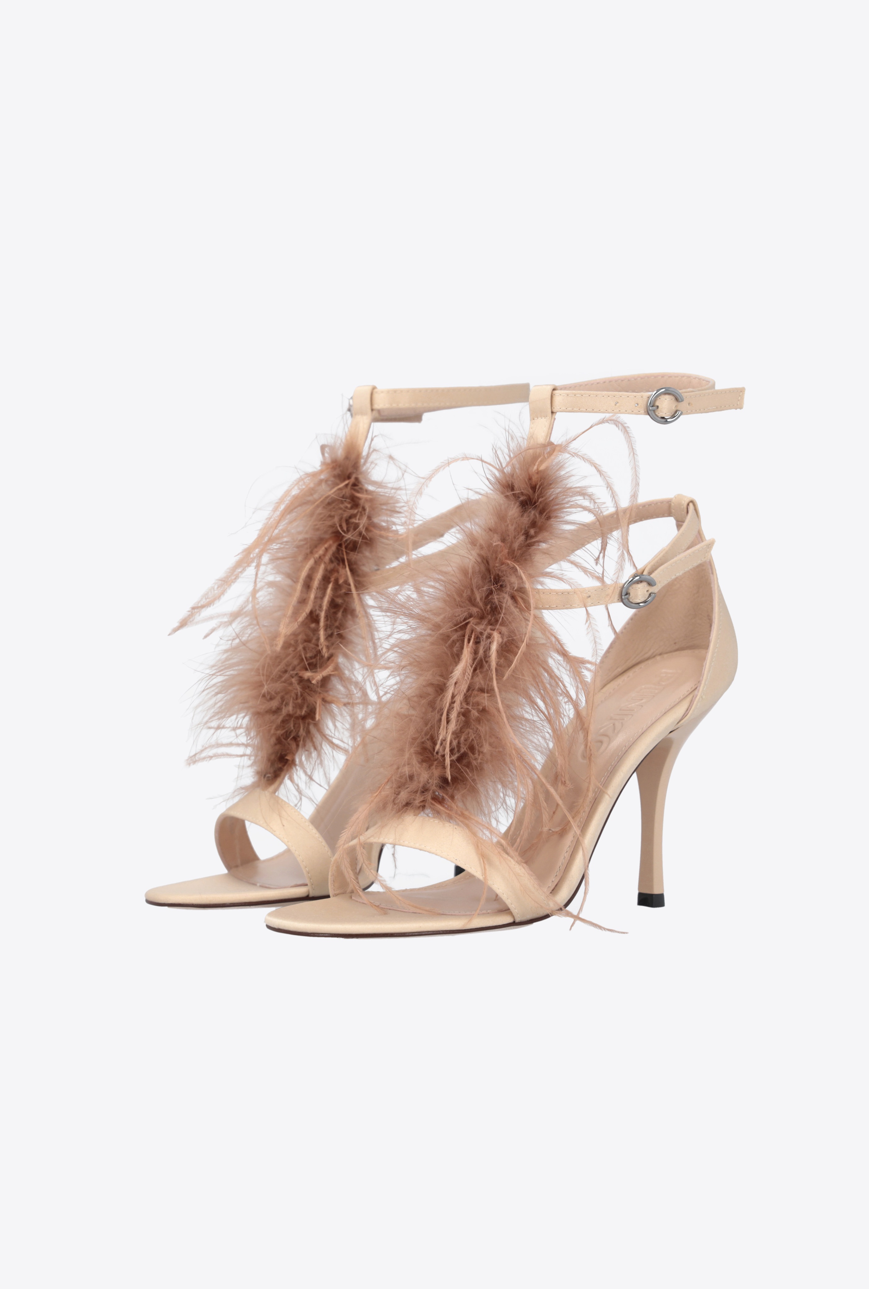 SANDALS WITH FEATHERS - 6