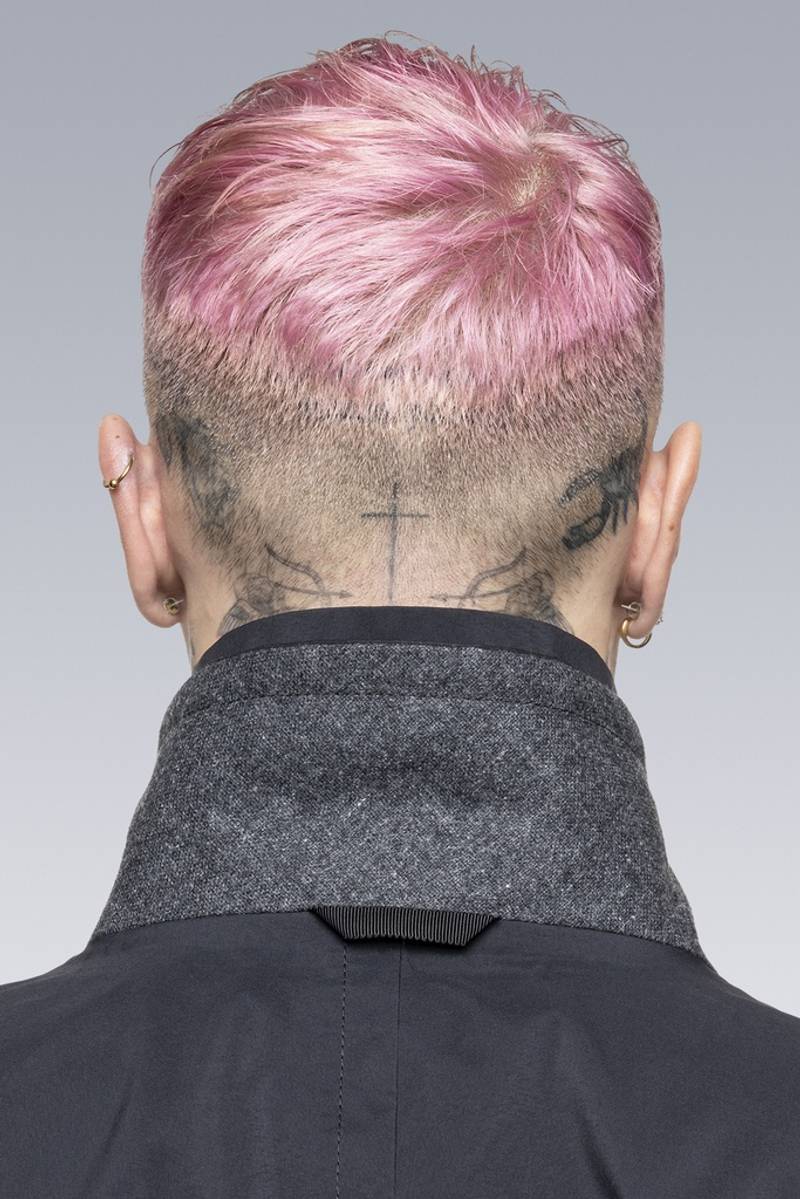 SAC-J2760 sacai / ACRONYM Trench Coat Black 21