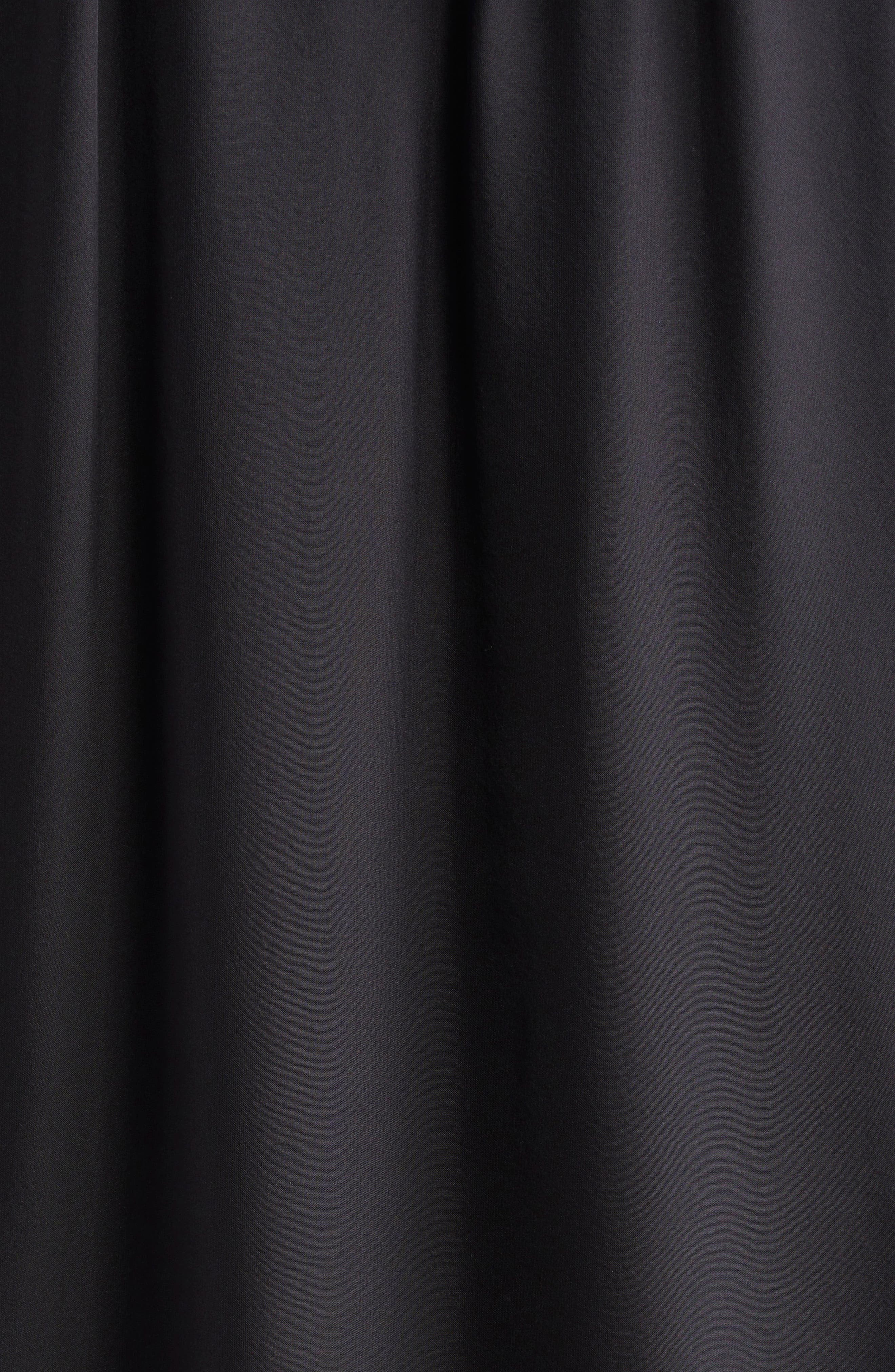 Veronica Beard Adlington Ruffle Detail Long Sleeve Silk Chiffon Dress in Black at Nordstrom - 6