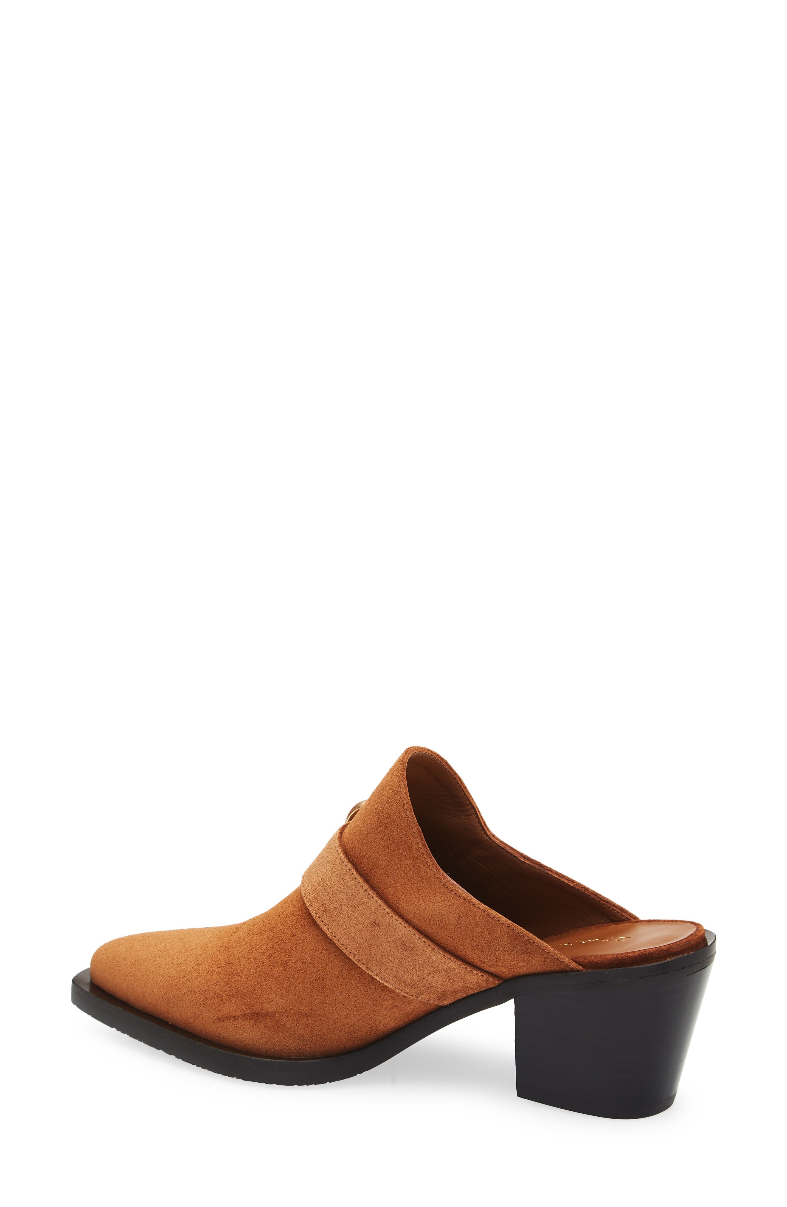 Stuart Weitzman Maven Western Mule in Doe/Dark Brown at Nordstrom - 2