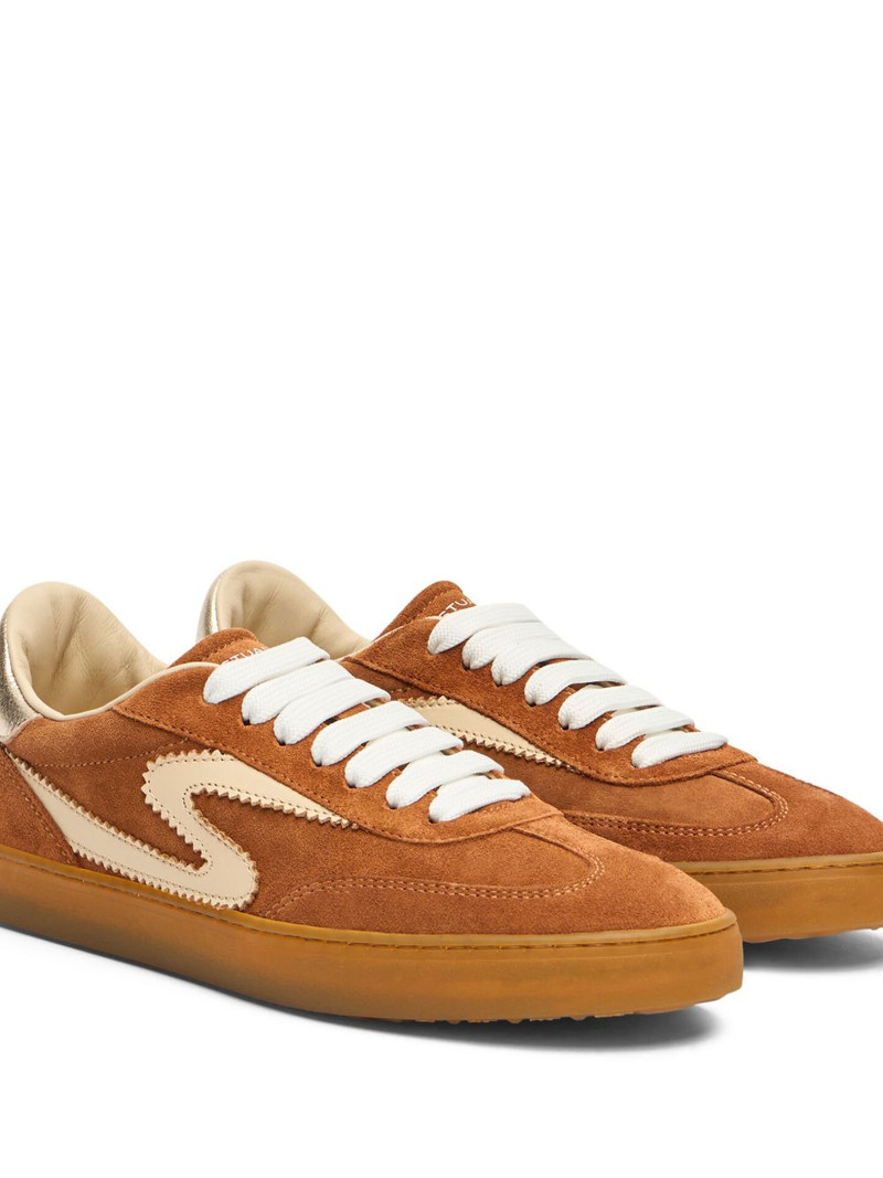 Stuart Weitzman S-shaped motif sneakers outlook