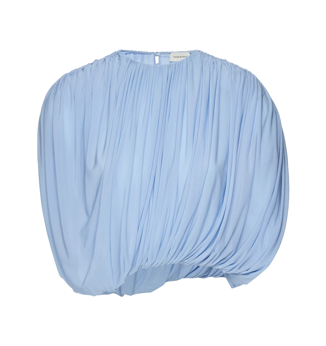 RUCHED BUBBLE TOP - 1